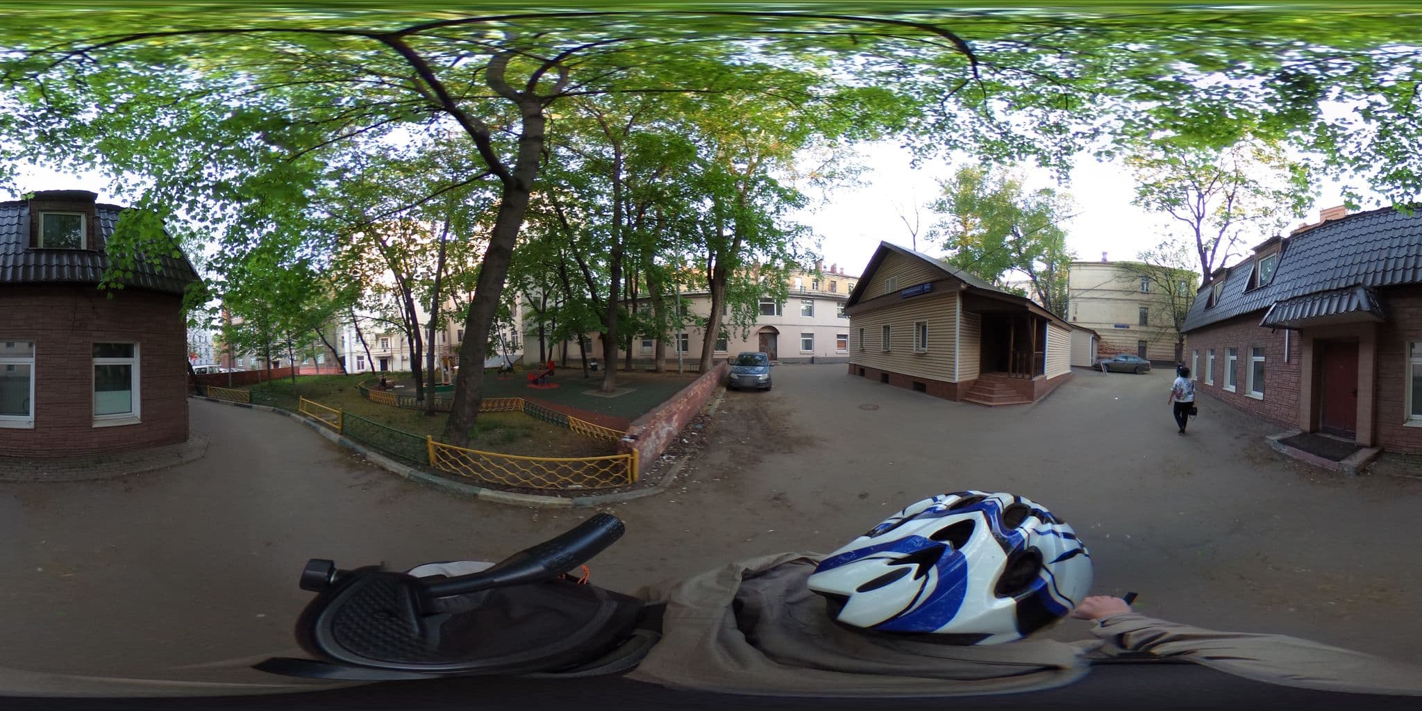 Street view near Ладомир, Moscow — © trolleway (CC BY-SA · Mapillary)