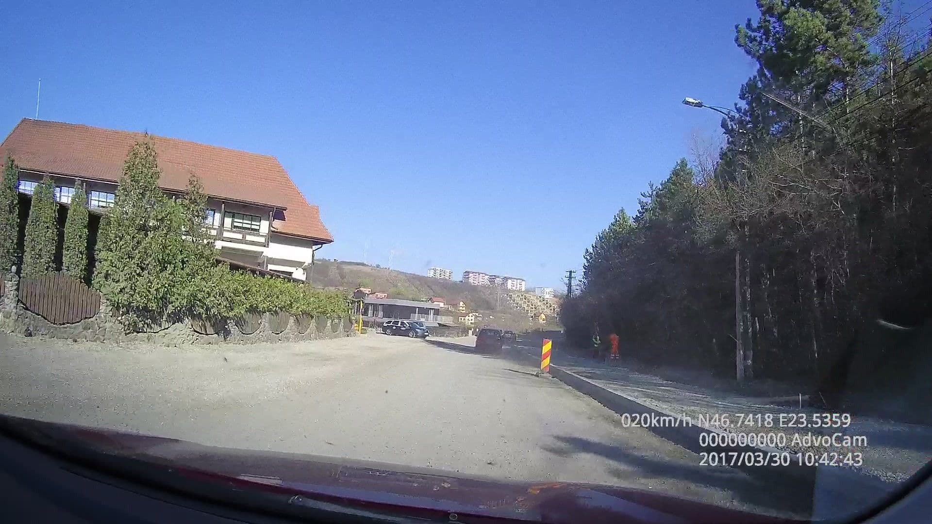 Street view near Roata Făget, Cluj-Napoca