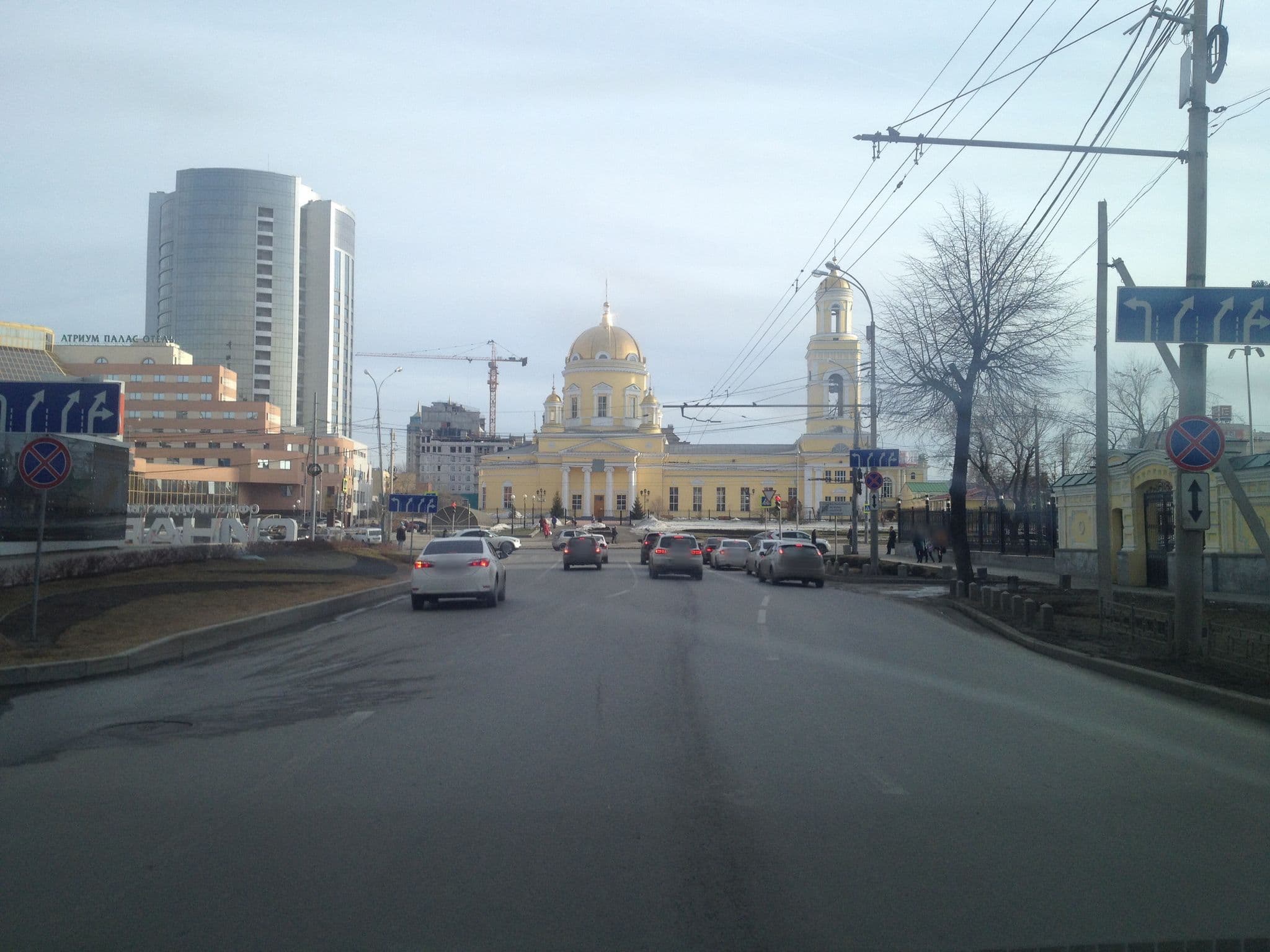Street view near Отель Онегин / Onegin Hotel, Yekaterinburg — © romana (CC BY-SA · Mapillary)