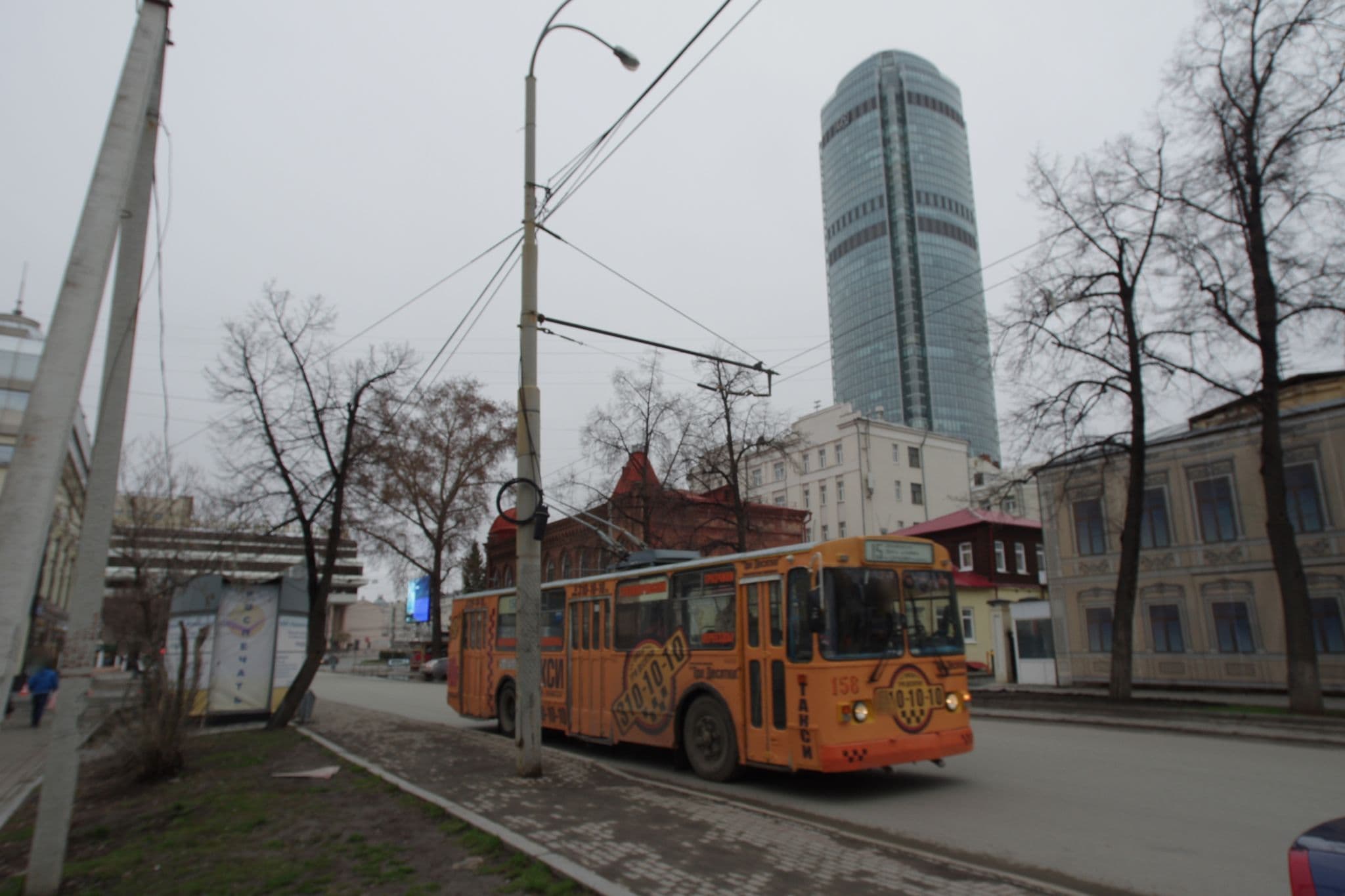 Street view near ТрансОтель, Yekaterinburg — © trolleway (CC BY-SA · Mapillary)