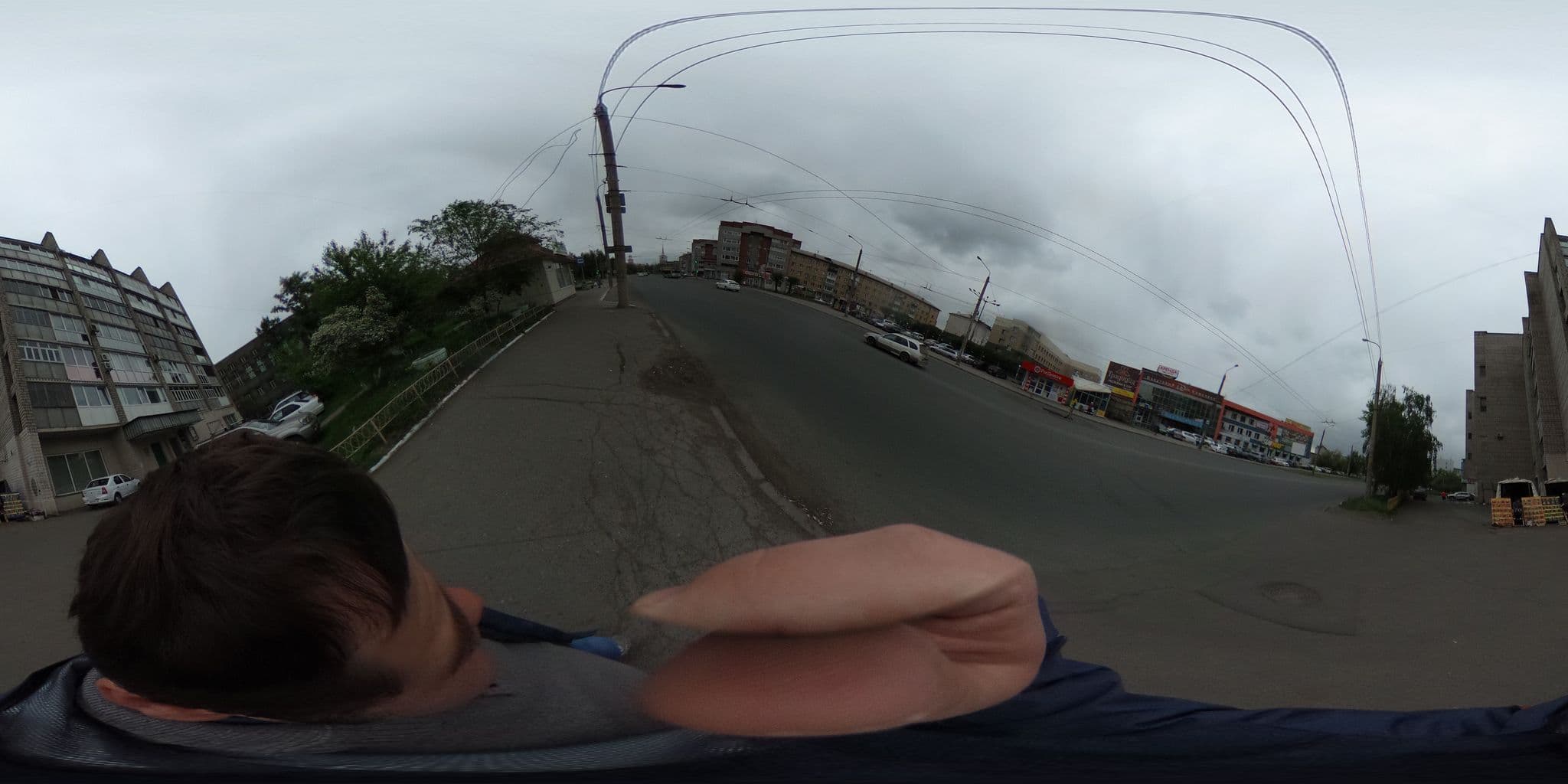 Street view near Сибирь Хостел / Sibir Hostel, Krasnoyarsk — © trolleway (CC BY-SA · Mapillary)