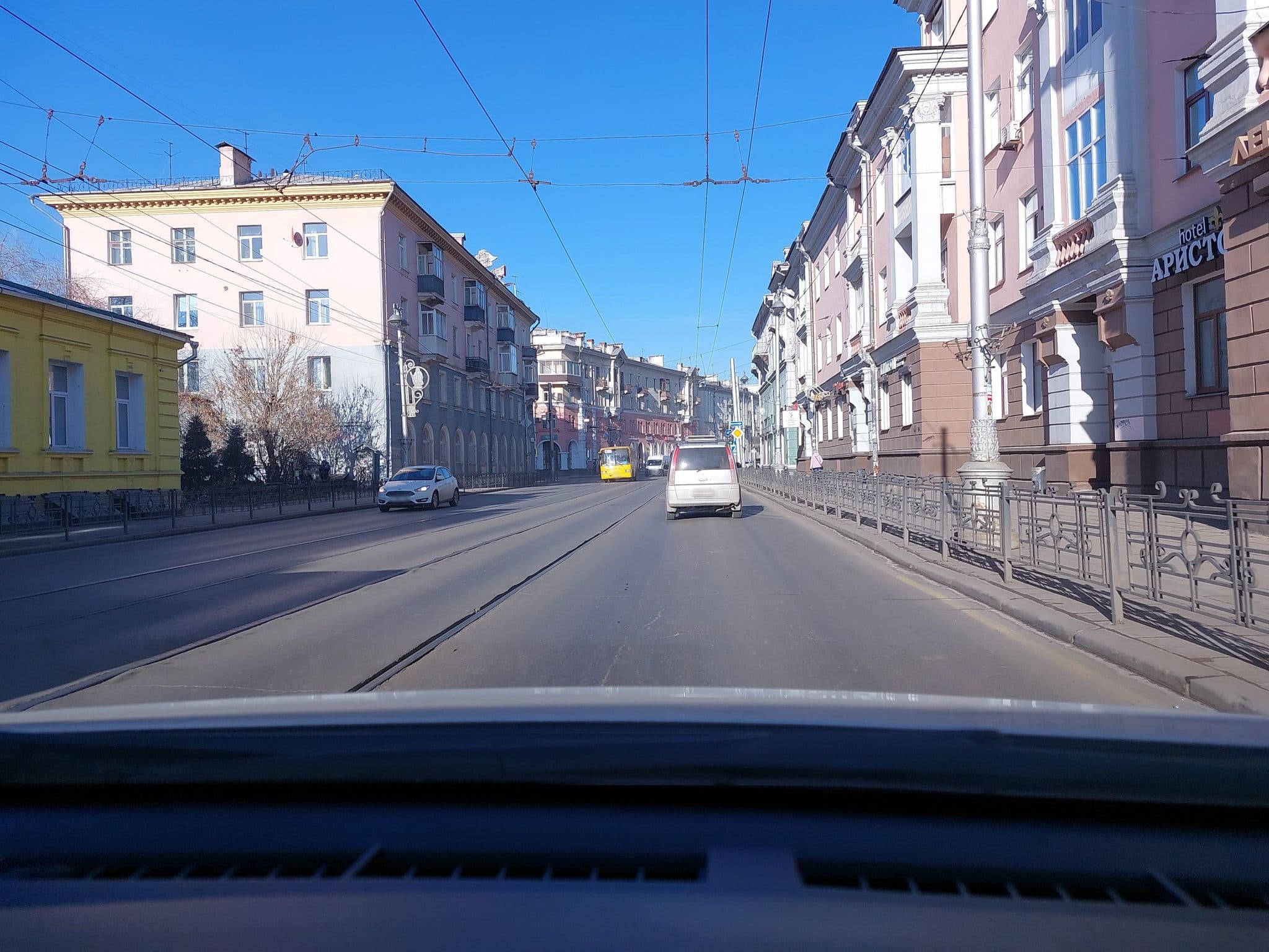 Street view near Хостел Байкалер, Irkutsk — © mityukov (CC BY-SA · Mapillary)