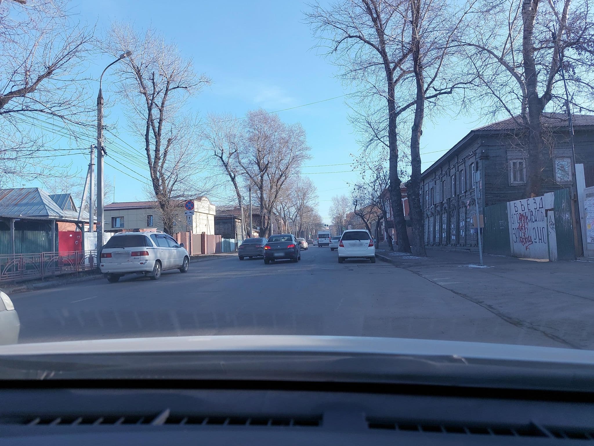 Street view near Гостевой Дом Хейвица, Irkutsk — © mityukov (CC BY-SA · Mapillary)