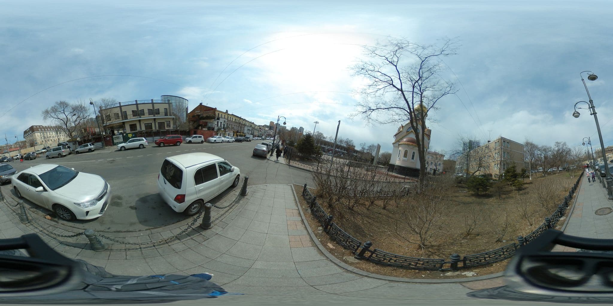 Street view near Seashell Hotel, Vladivostok — © trolleway (CC BY-SA · Mapillary)