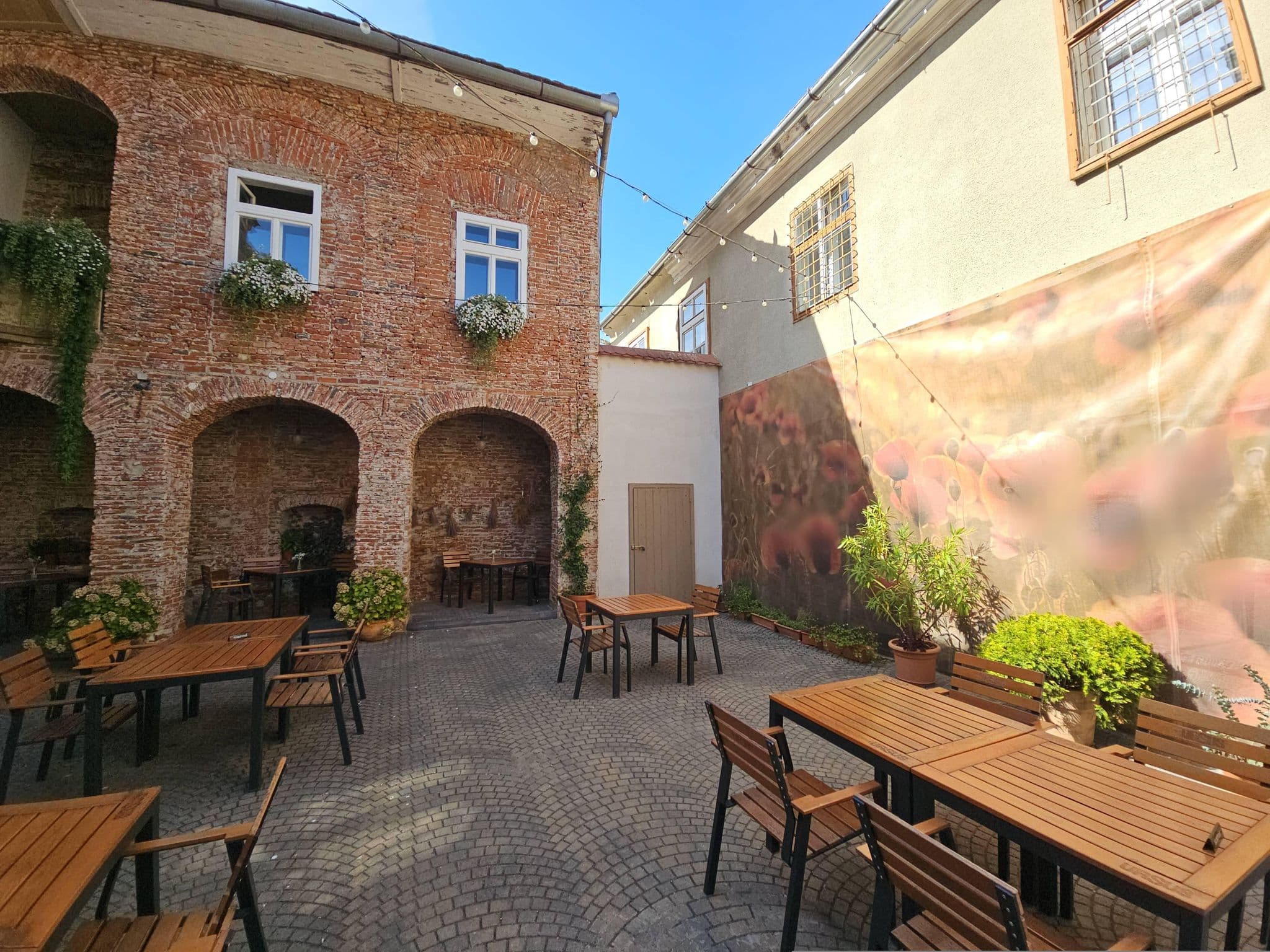 Street view near Art Hotel, Sibiu — © DmitTrix (CC BY-SA · Mapillary)