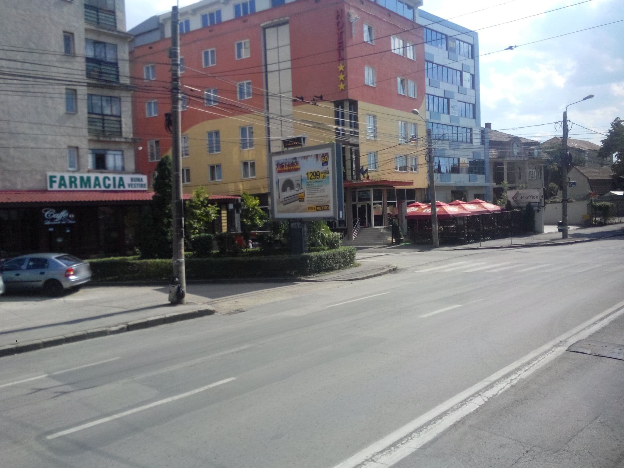 Street view near Hotel Elisei, Timişoara — © baditaflorin (CC BY-SA · Mapillary)