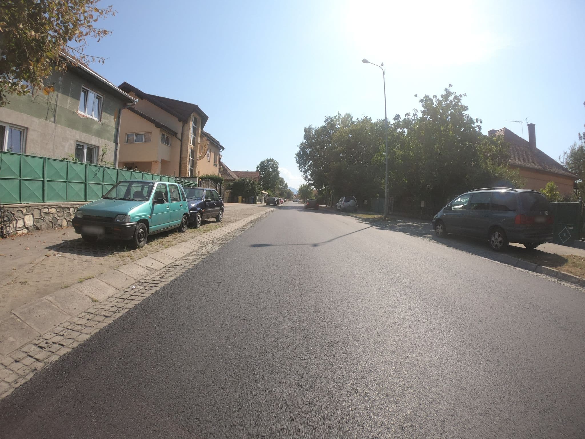 Street view near Pensiunea Palazzo, Sibiu — © eneerhut (CC BY-SA · Mapillary)