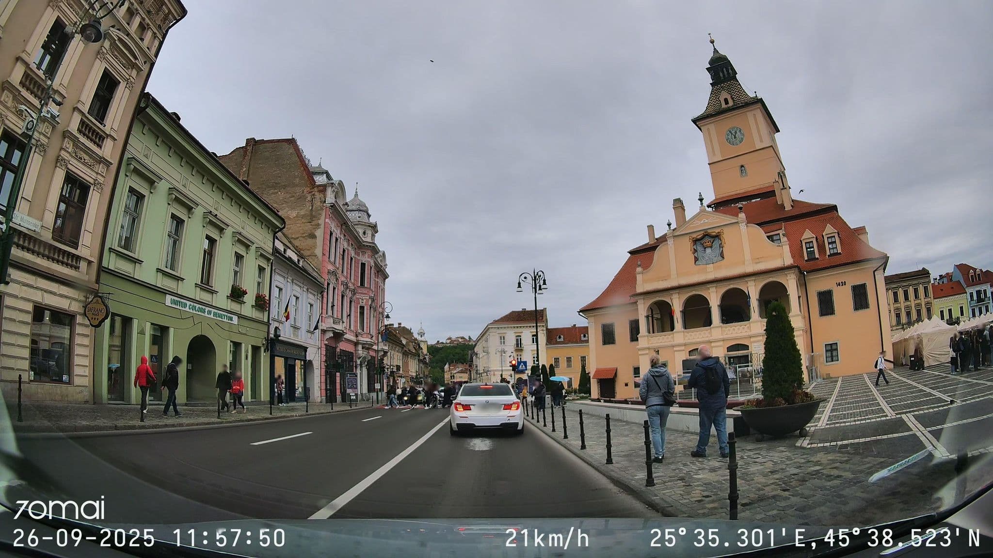Street view near Hotel Safrano, Braşov — © doriel (CC BY-SA · Mapillary)
