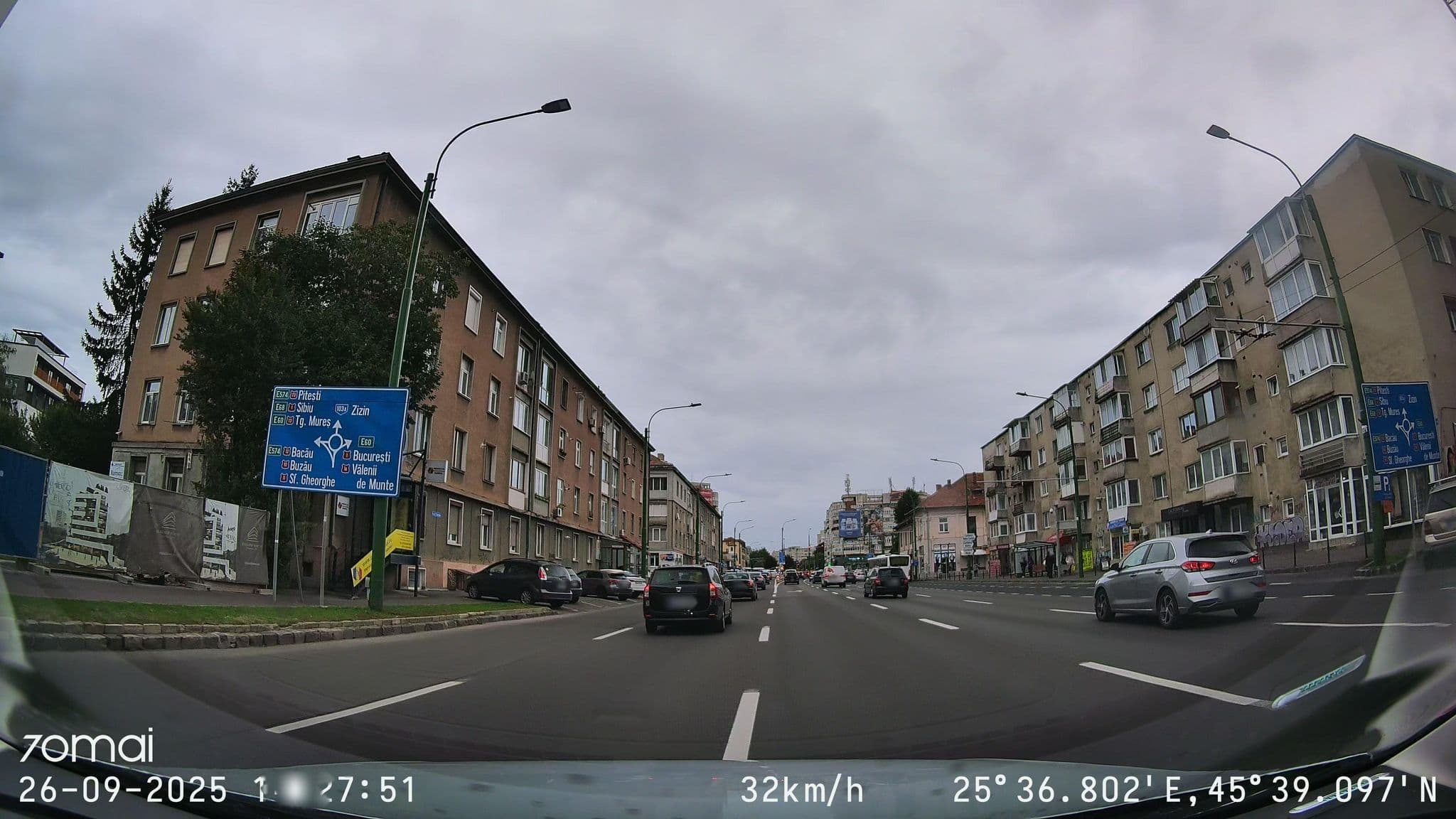Street view near Hotel BCR, Braşov — © doriel (CC BY-SA · Mapillary)