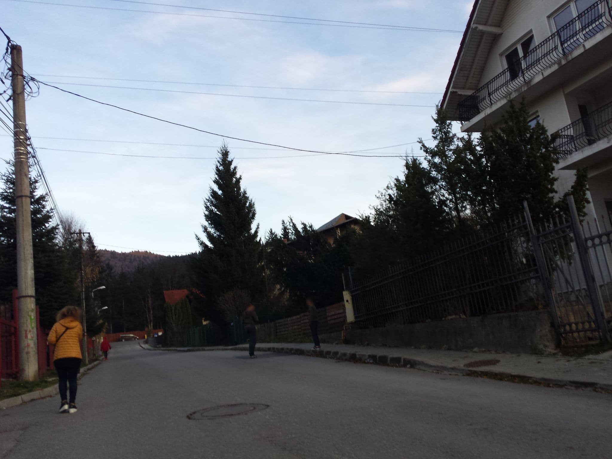 Street view near Pensiunea Craciunita, Buşteni — © rsandu (CC BY-SA · Mapillary)