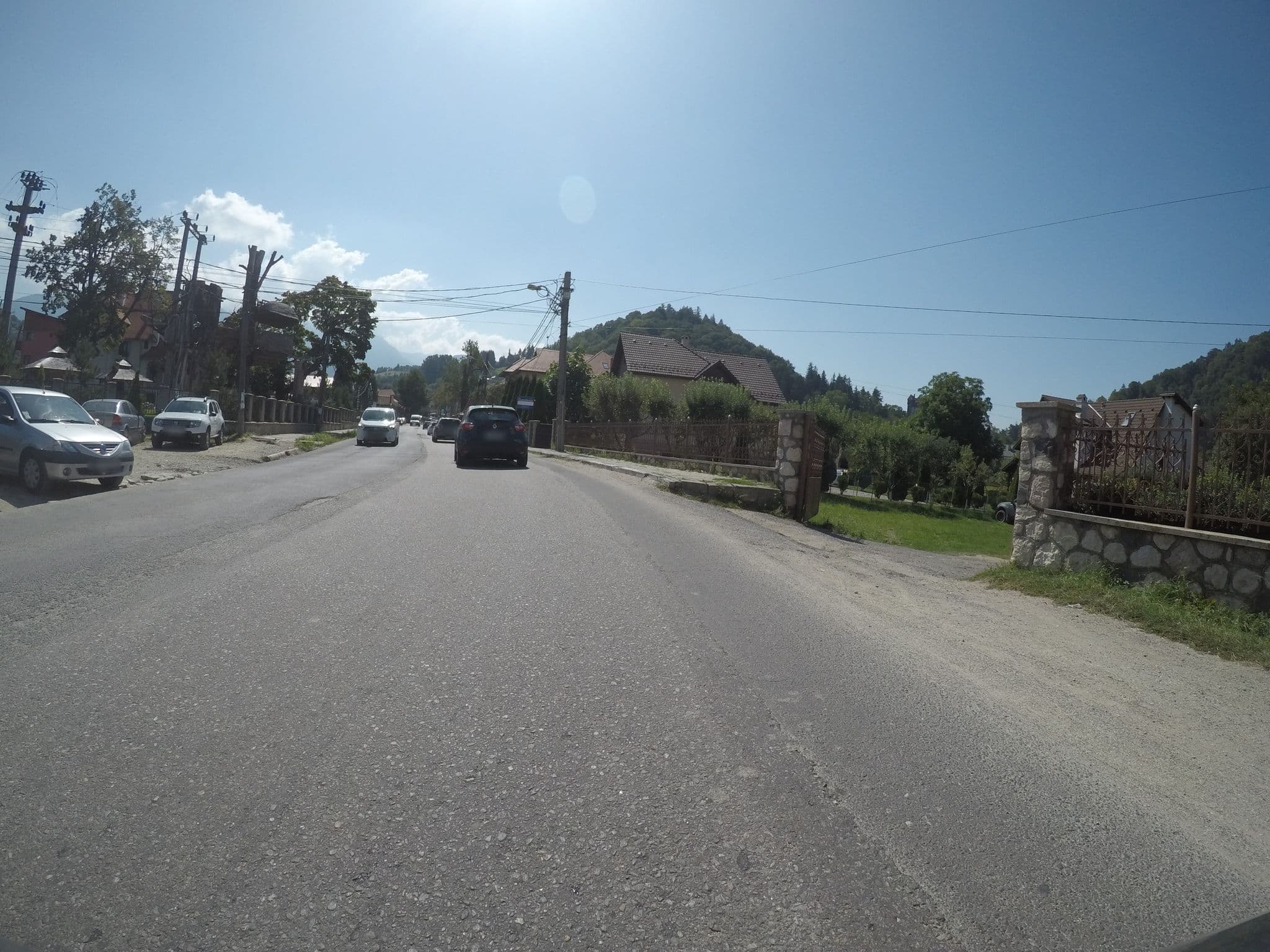 Street view near Vila Andreea Si Dănuţ, Bran — © chrisbeddow (CC BY-SA · Mapillary)