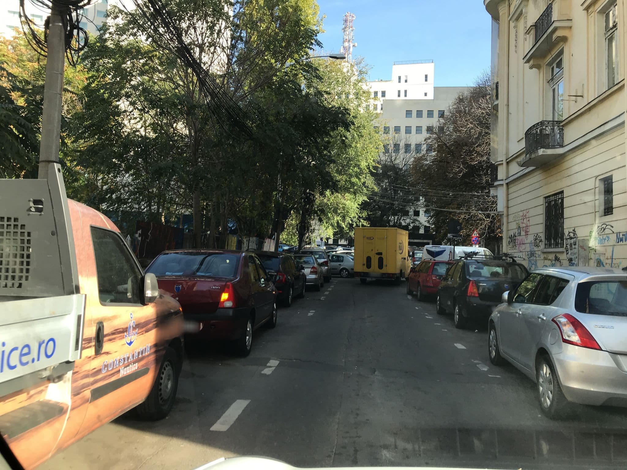 Street view near Marvel Studio, Bucharest — © ovidiu_neagoe (CC BY-SA · Mapillary)