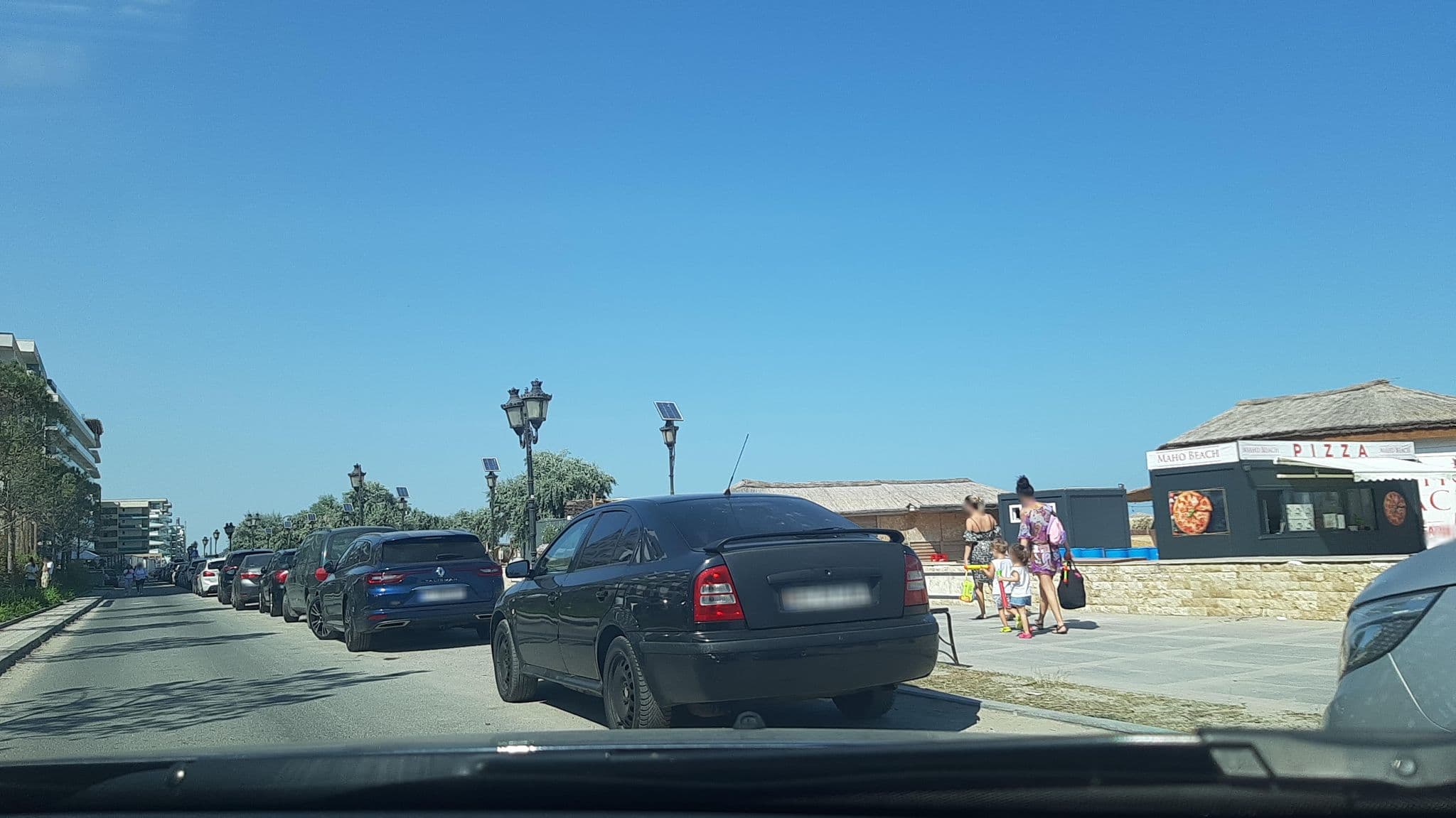 Street view near Vila Bordei Verde, Mamaia-Sat — © viorel (CC BY-SA · Mapillary)