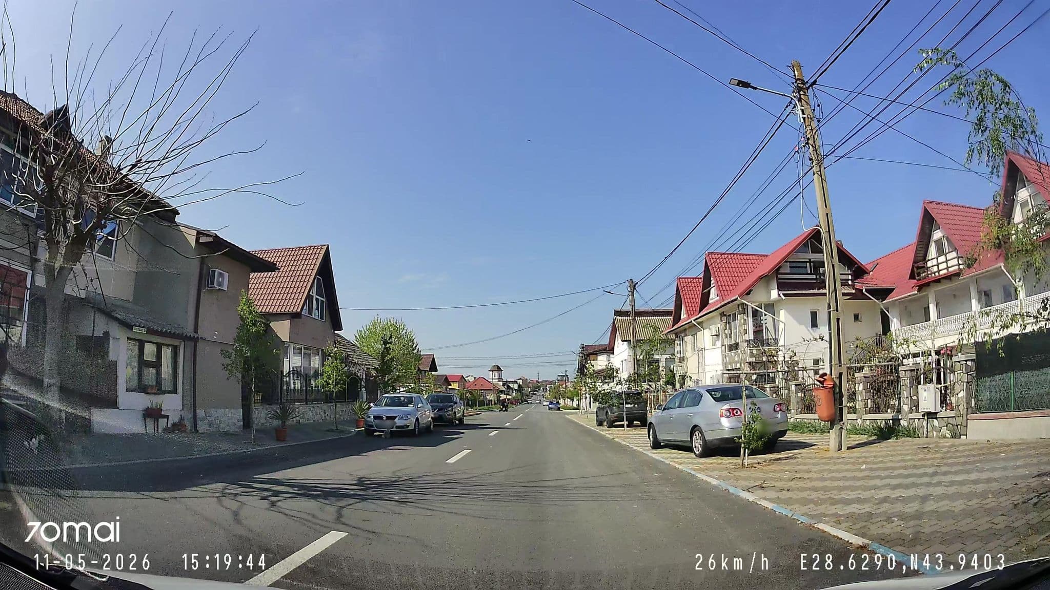Street view near Vila Adrianna, Costineşti — © andreicaprarr (CC BY-SA · Mapillary)