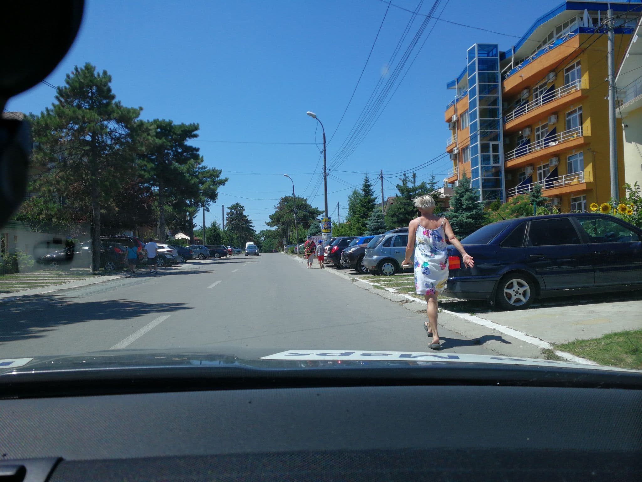 Street view near Pensiunea Ancora, Eforie Nord — © gabrielmoise (CC BY-SA · Mapillary)