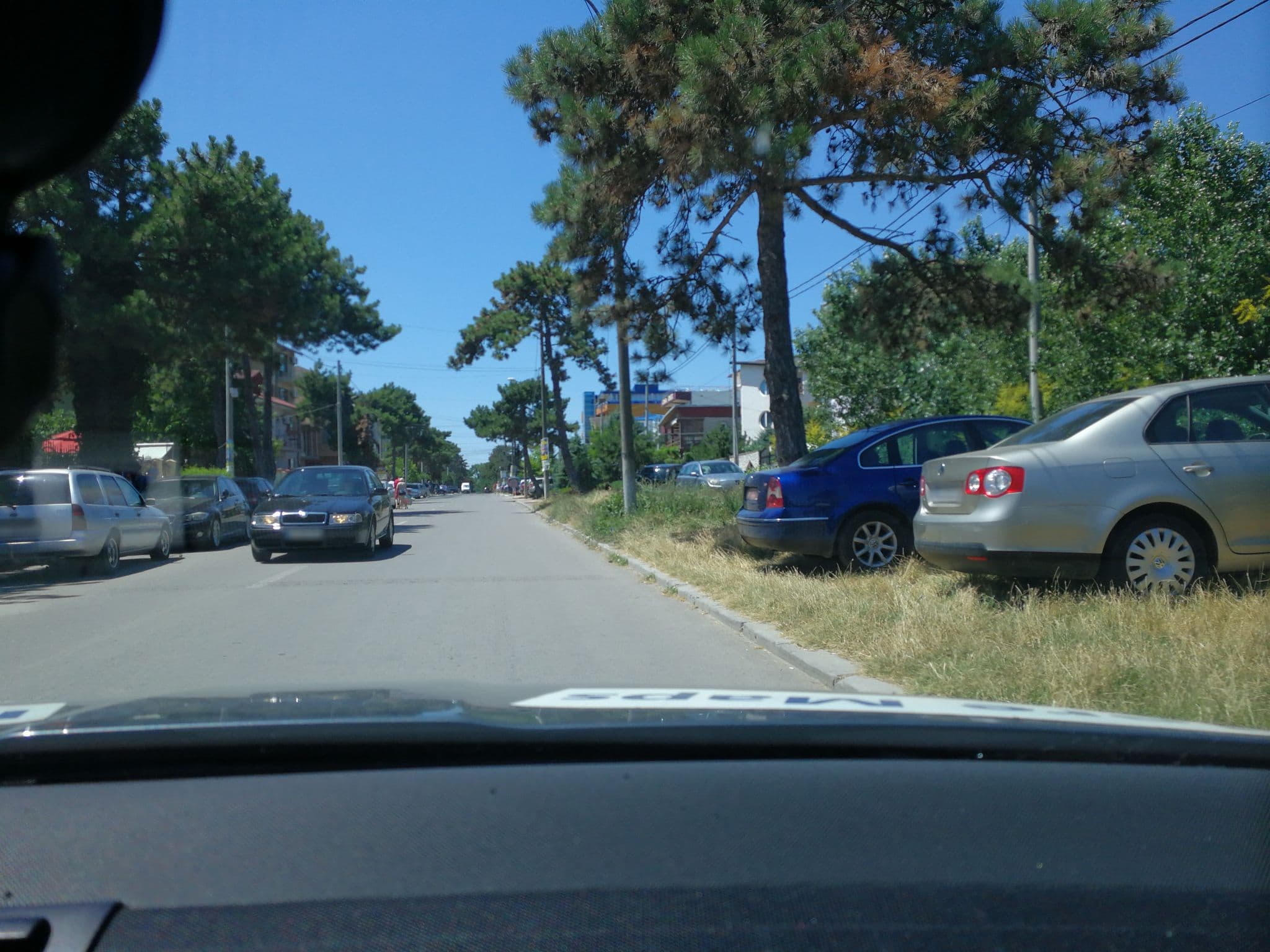 Street view near Pensiunea Ely, Eforie Nord — © gabrielmoise (CC BY-SA · Mapillary)