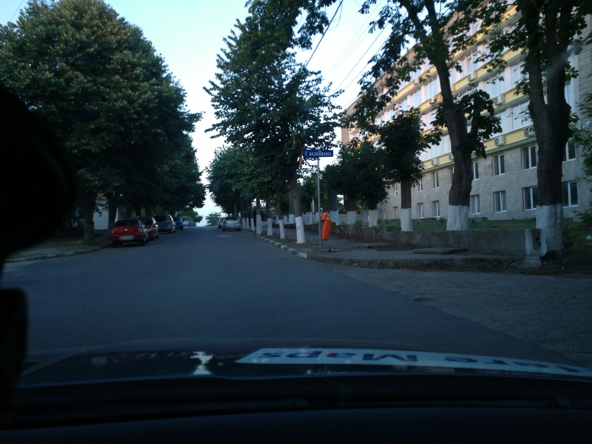 Street view near Pensiunea Edelweiss, Eforie Sud — © gabrielmoise (CC BY-SA · Mapillary)
