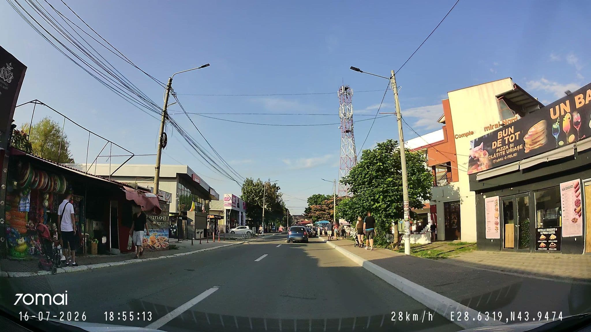 Street view near Hotel Iris, Costineşti — © andreicaprarr (CC BY-SA · Mapillary)