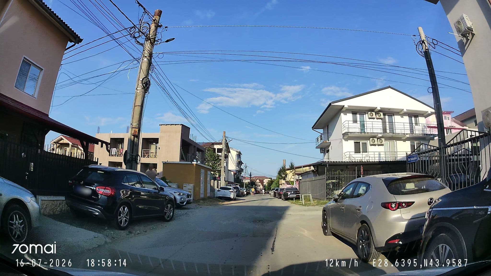 Street view near Pensiunea La Doru, Costineşti — © andreicaprarr (CC BY-SA · Mapillary)