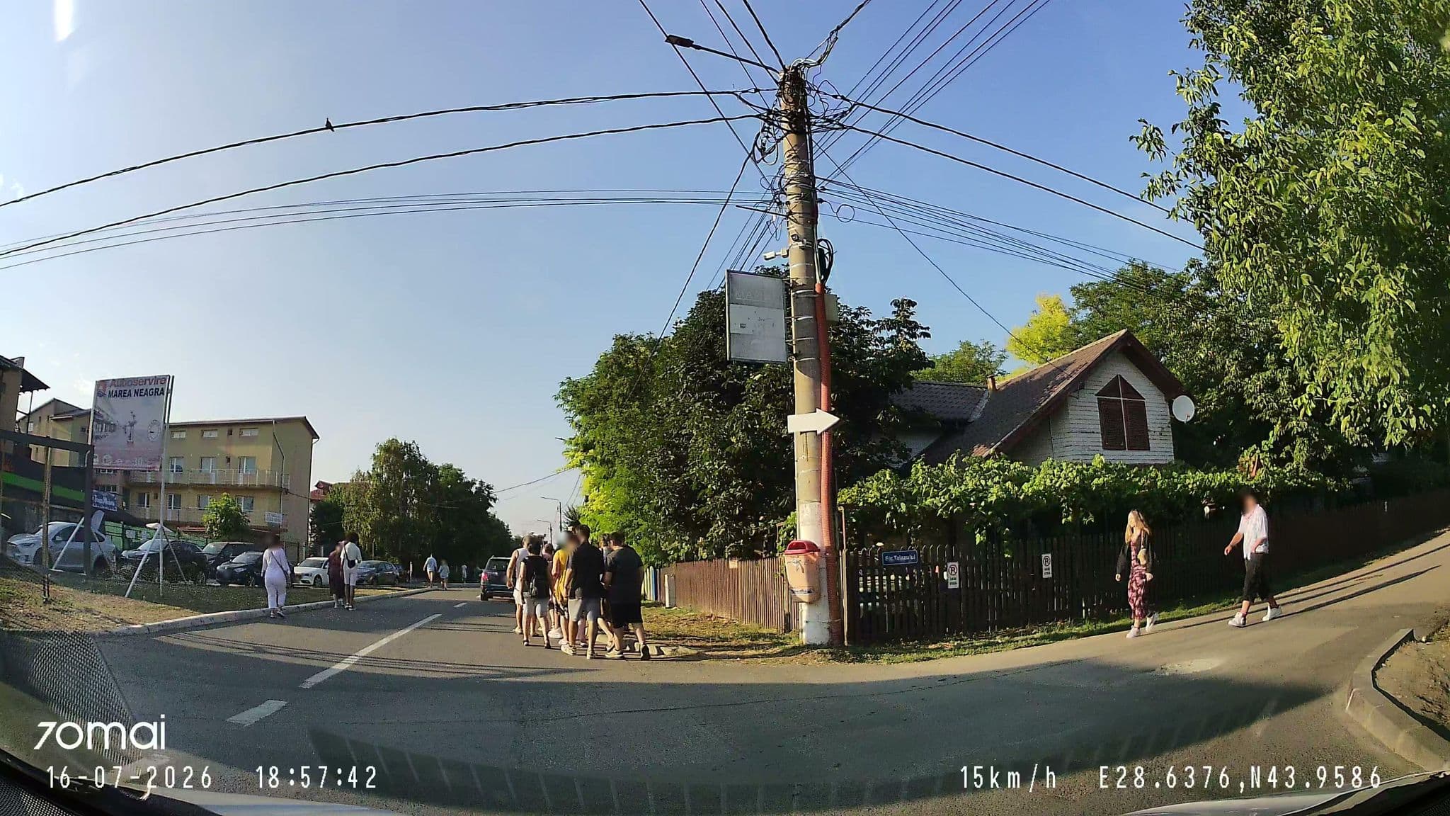 Street view near Vila Bel Air, Costineşti — © andreicaprarr (CC BY-SA · Mapillary)