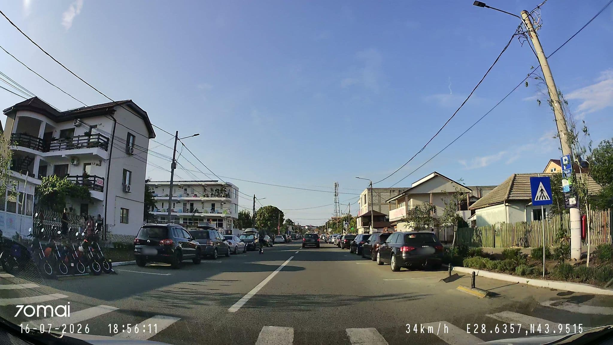Street view near Vila Culea, Costineşti — © andreicaprarr (CC BY-SA · Mapillary)