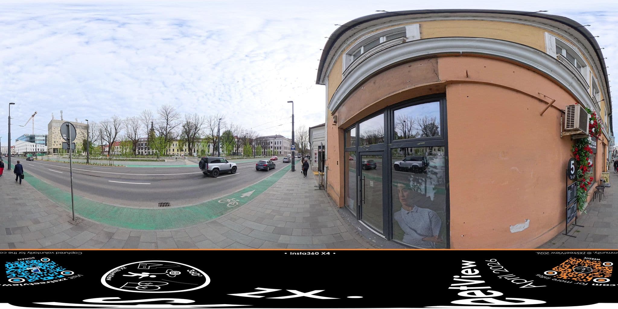 Street view near Hotel Iris Arad, Cluj-Napoca — © ZXStreetview (CC BY-SA · Mapillary)