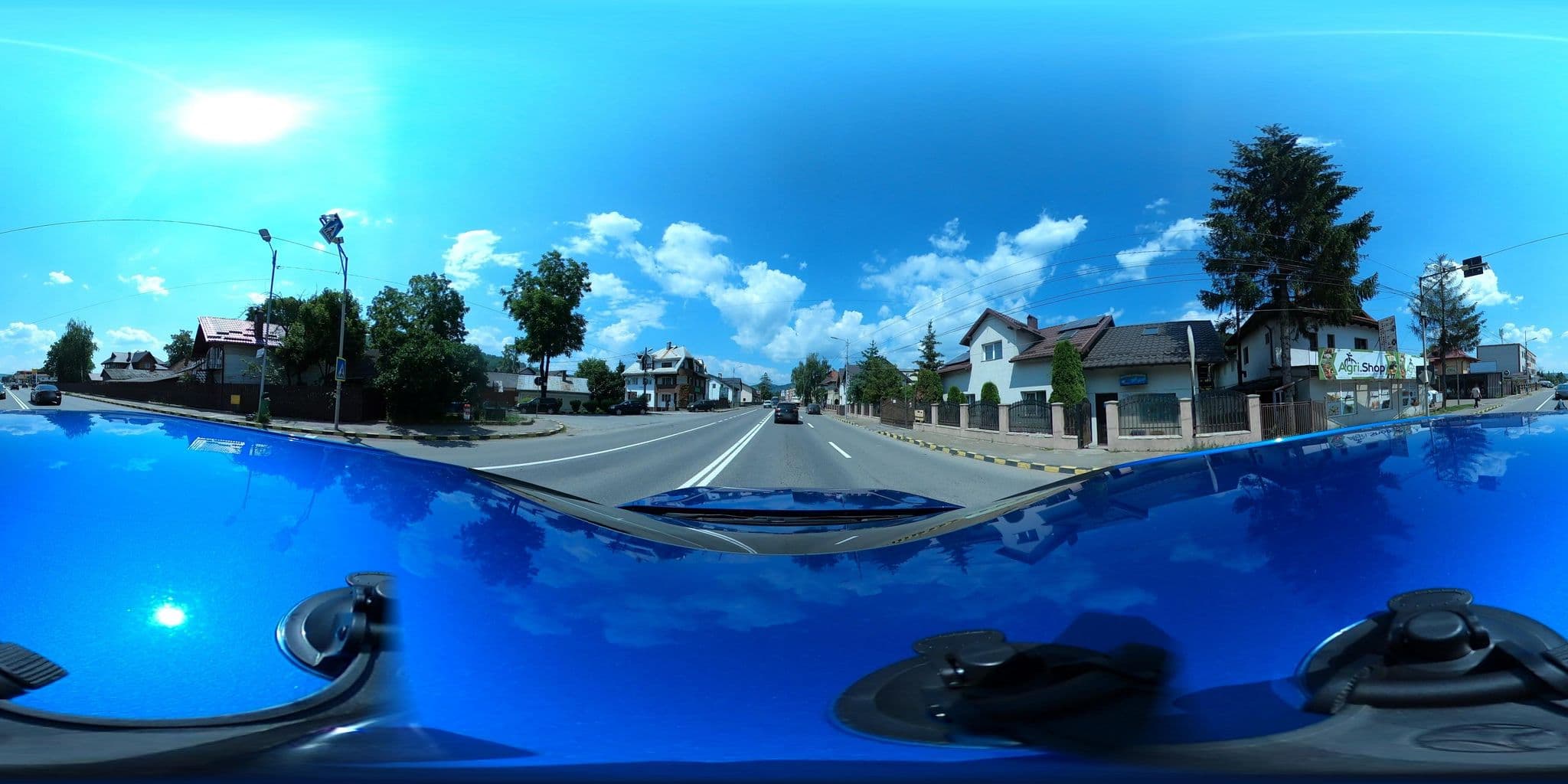 Street view near Pensiunea Indra, Gura Humorului — © DARIUSDINCA (CC BY-SA · Mapillary)