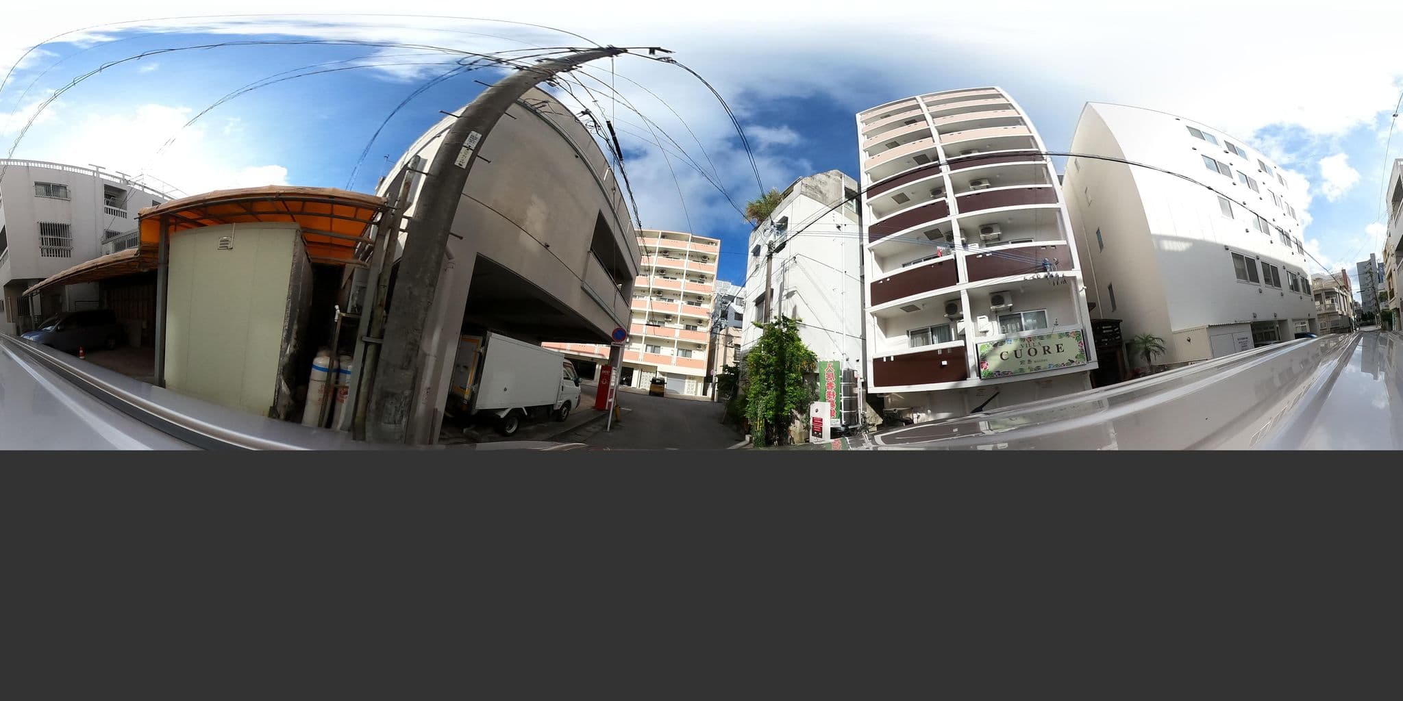 Street view near ホテルオランジュール沖縄, Naha — © spring (CC BY-SA · Mapillary)