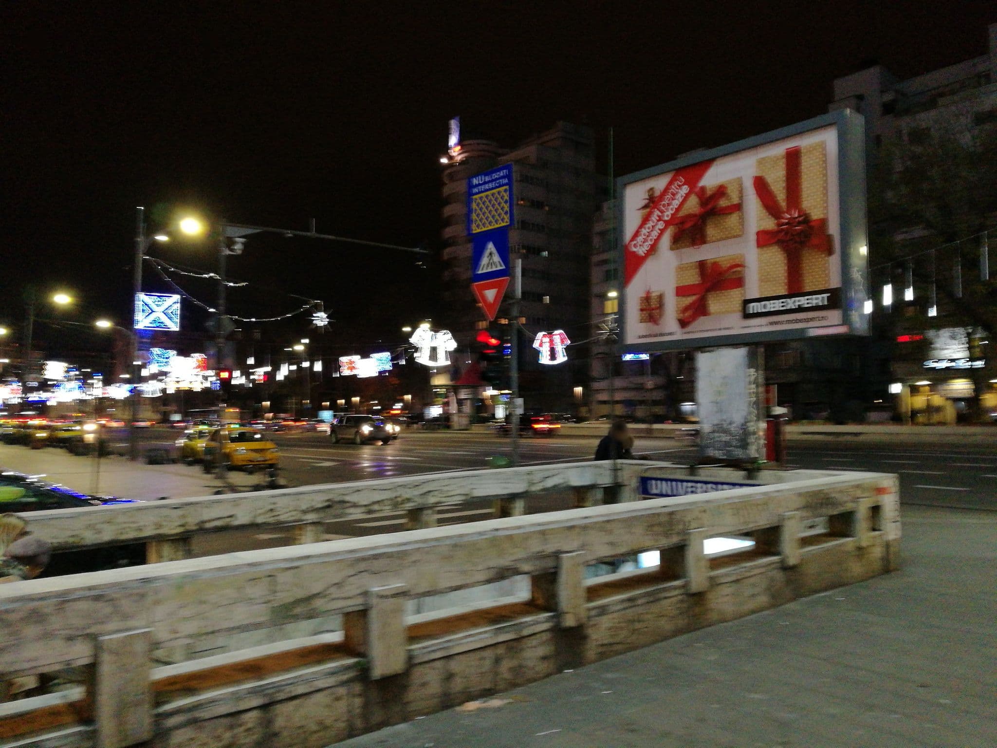 Street view near Grand Hotel Bucharest, Bucharest