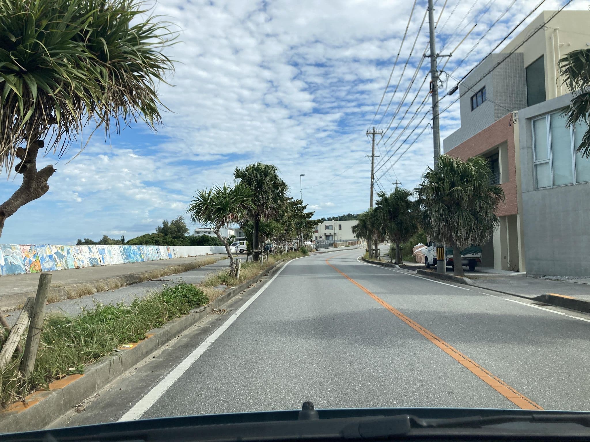 Street view near BLUE POINT OKINAWA, Yomitan — © pika_sky (CC BY-SA · Mapillary)