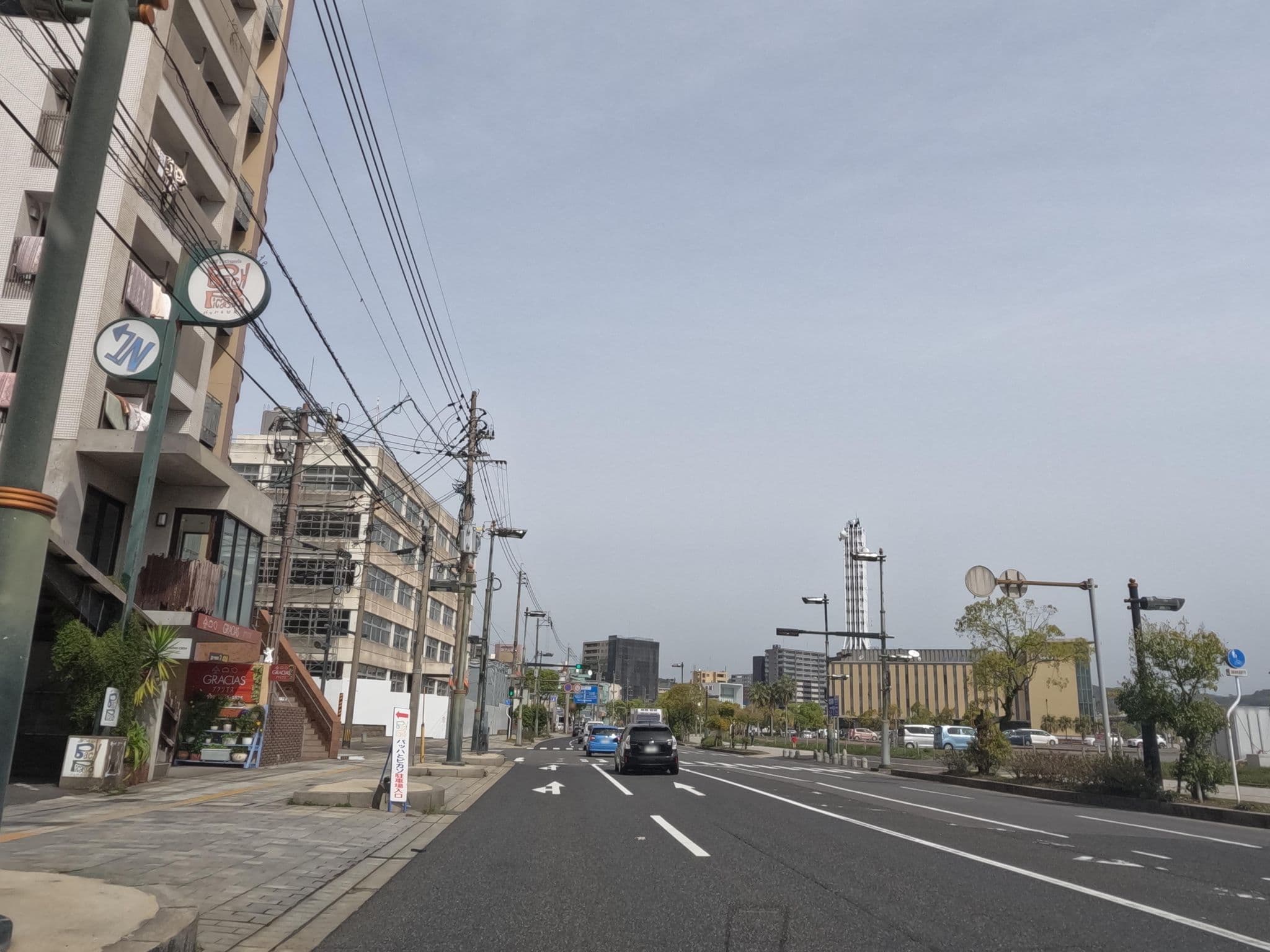 Street view near ゲストハウス グラシアス, Kagoshima — © rsnaru (CC BY-SA · Mapillary)