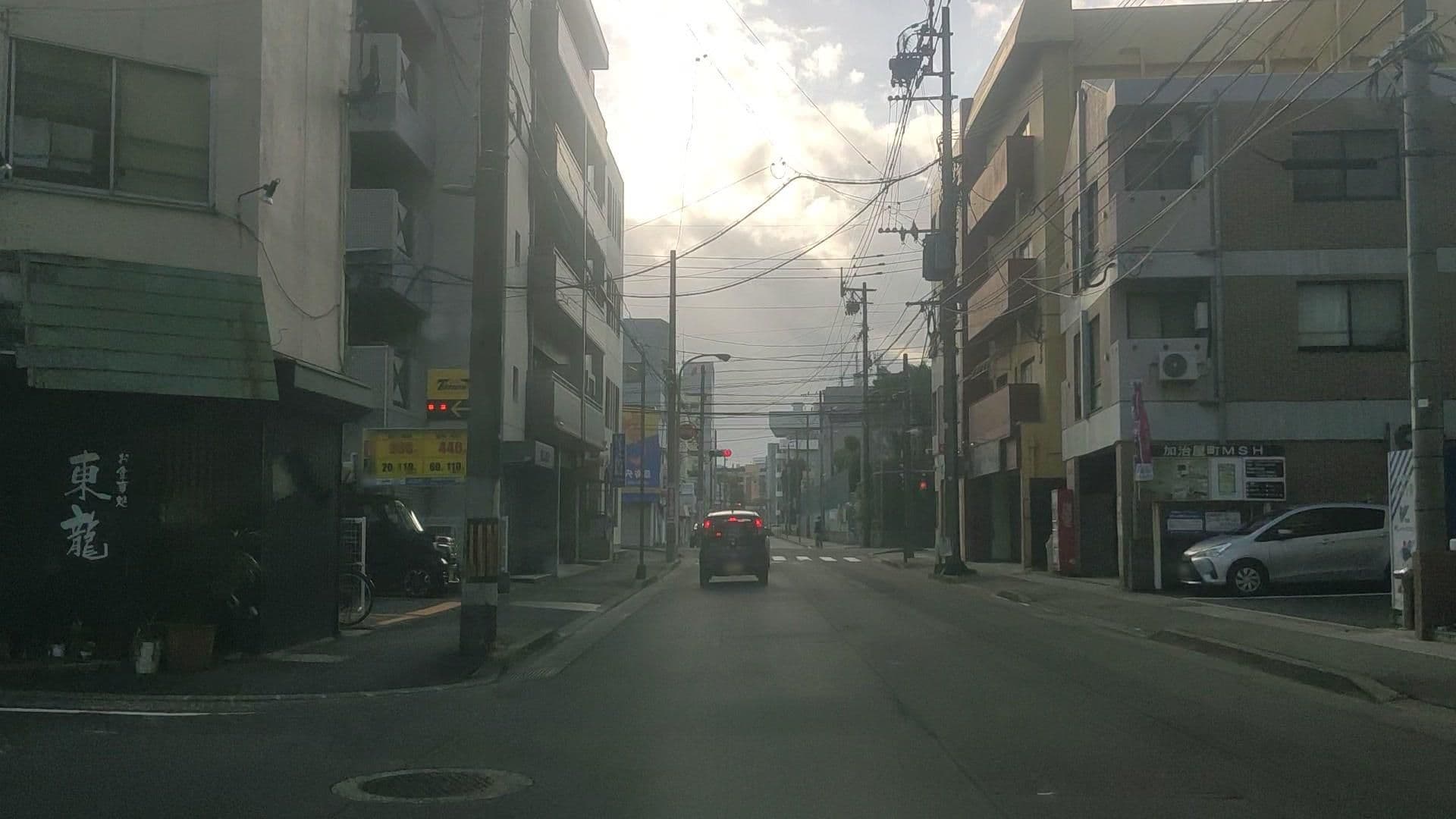 Street view near グランドベース鹿児島, Kagoshima — © drivephotograph (CC BY-SA · Mapillary)