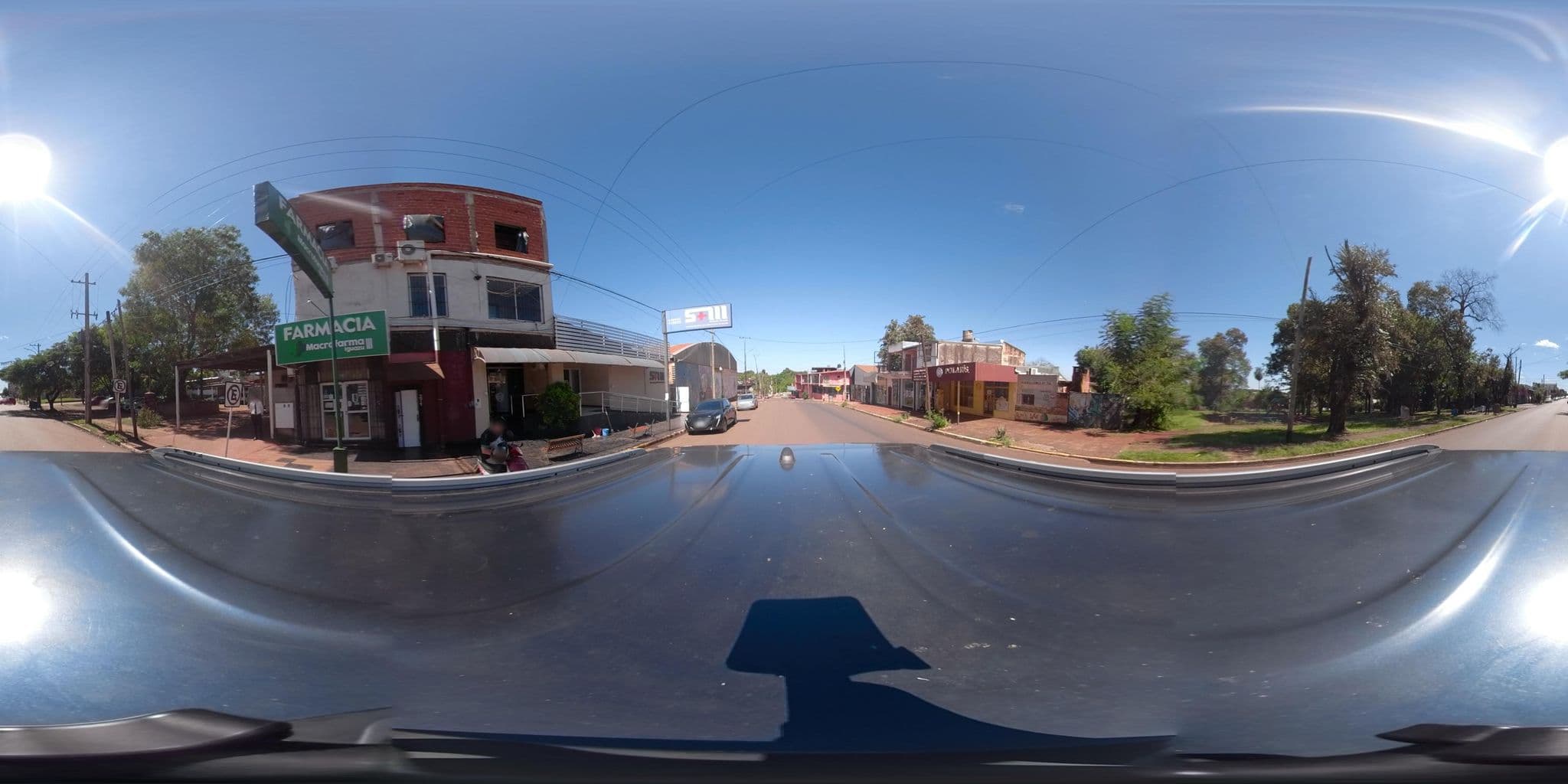 Street view near Apart de la Selva - Puerto Iguazú, Puerto Iguazú