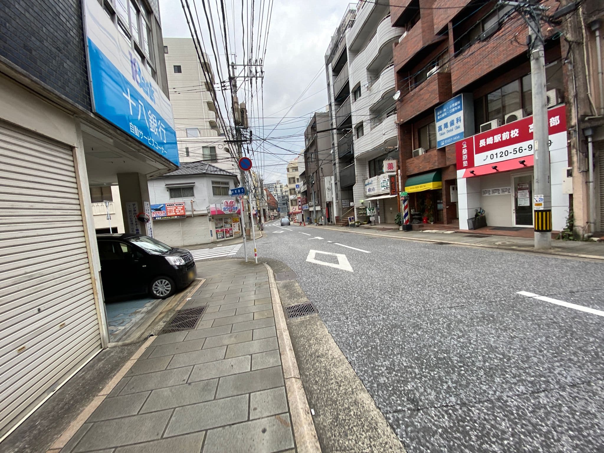 Street view near グランドベース長崎中町, Nagasaki — © tometome (CC BY-SA · Mapillary)