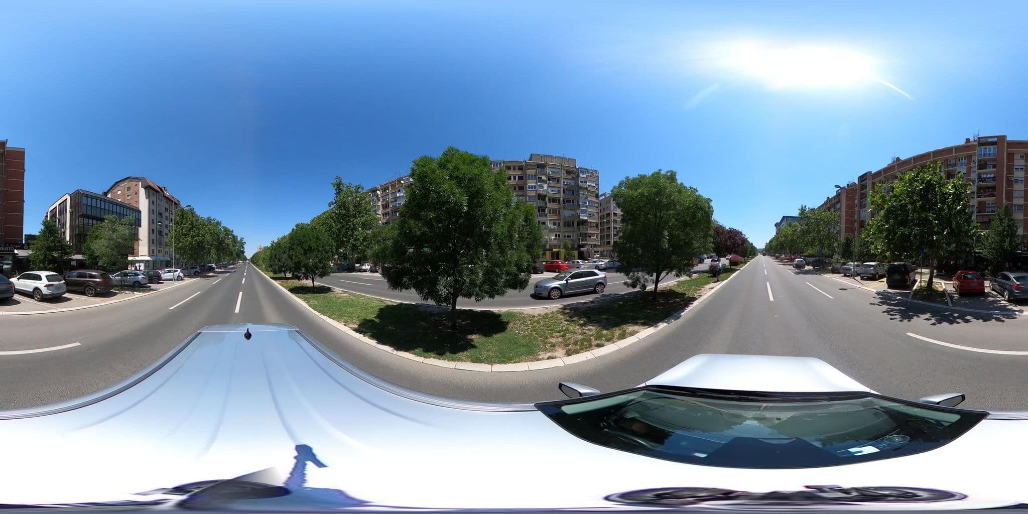 Street view near Smile, Novi Sad — © borovac (CC BY-SA · Mapillary)
