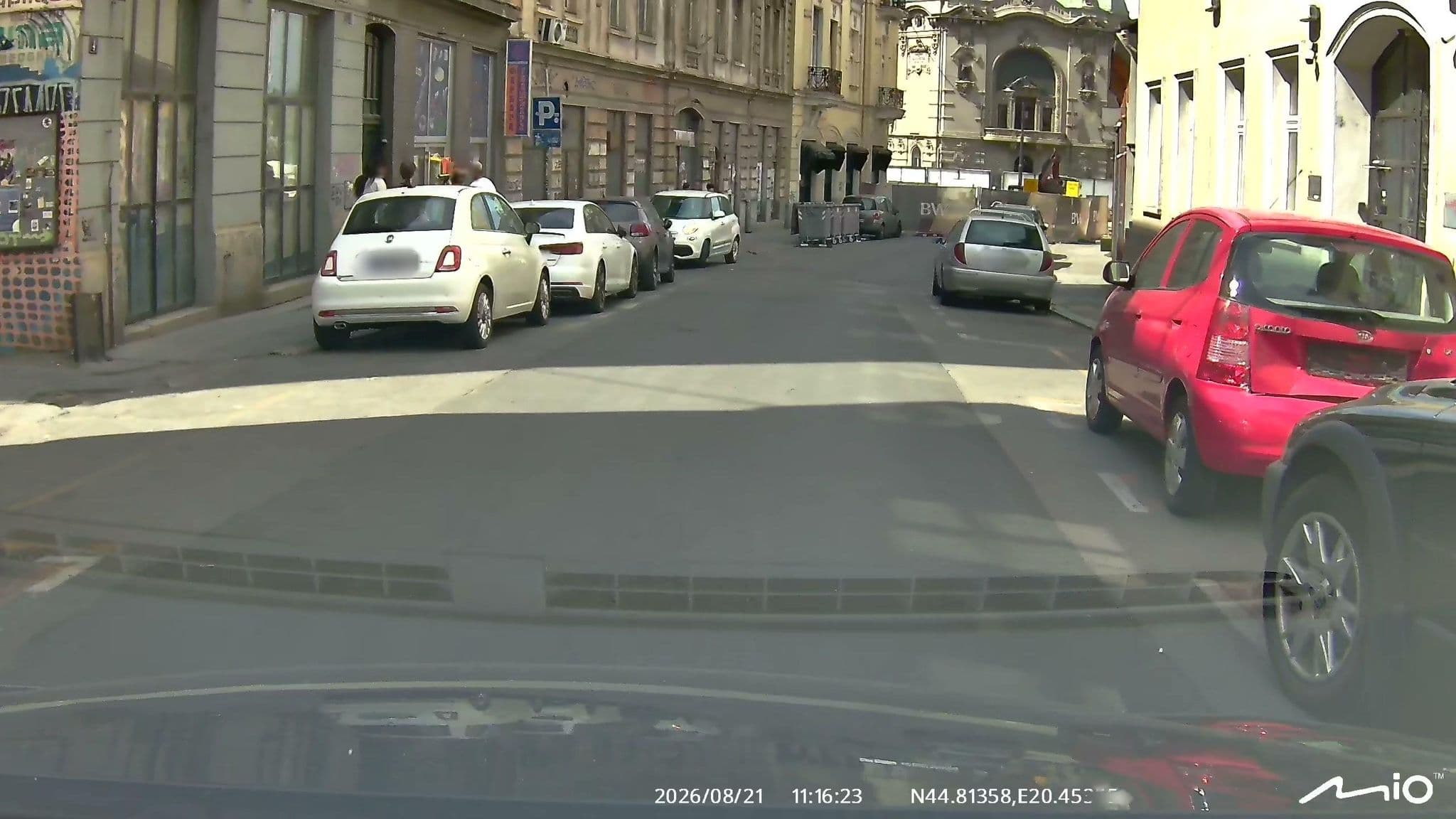 Street view near Savamala bed&breakfast, Belgrade — © puky (CC BY-SA · Mapillary)