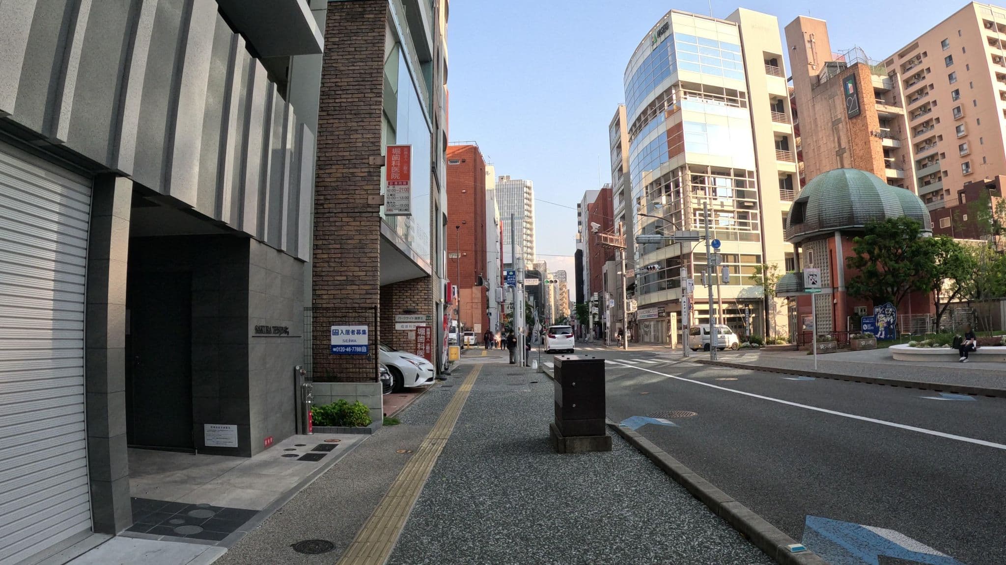 Street view near ホテルリファレンス天神3, Fukuoka — © alt9800 (CC BY-SA · Mapillary)