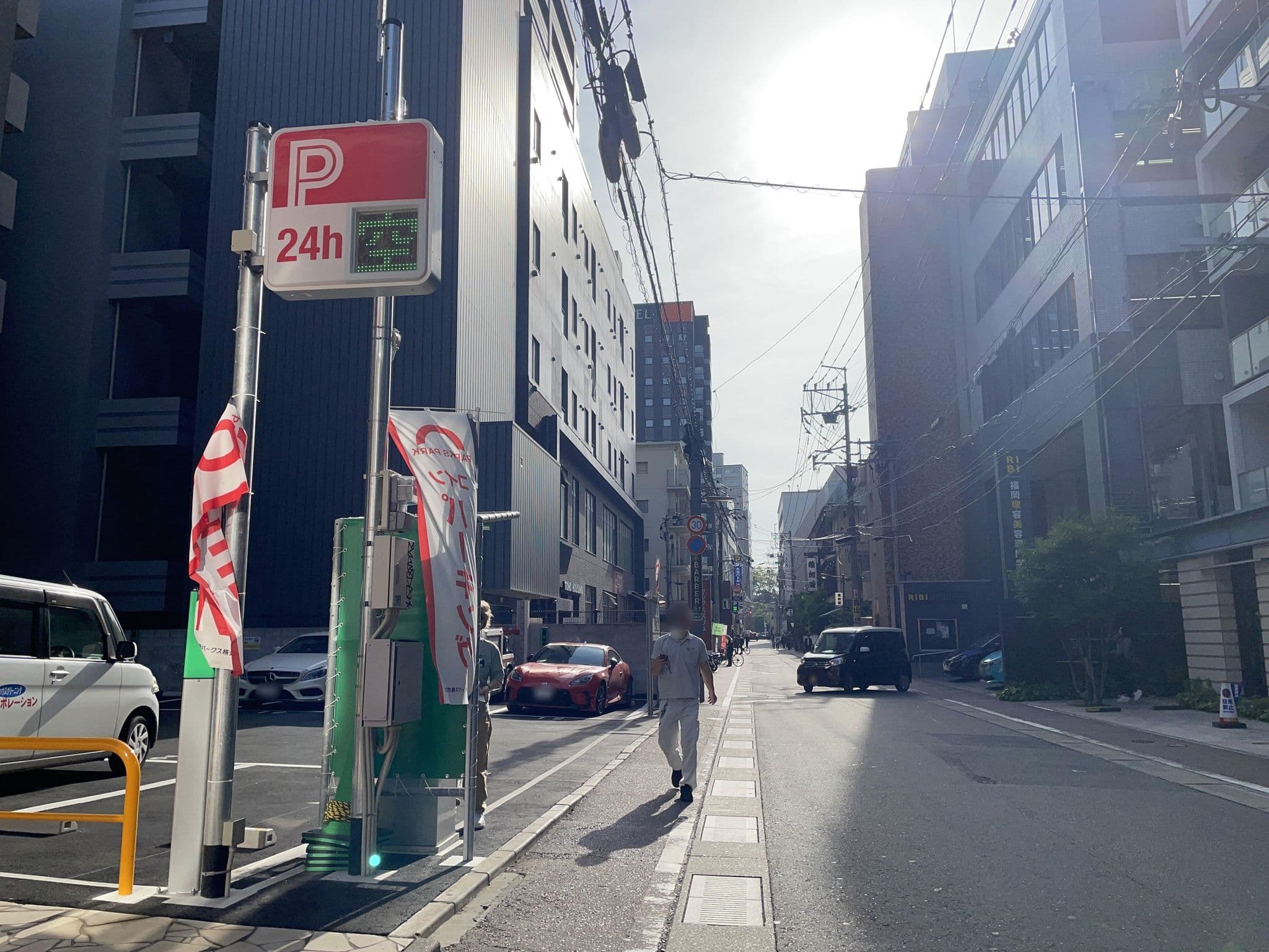 Street view near グーム福岡天神, Fukuoka — © alt9800 (CC BY-SA · Mapillary)