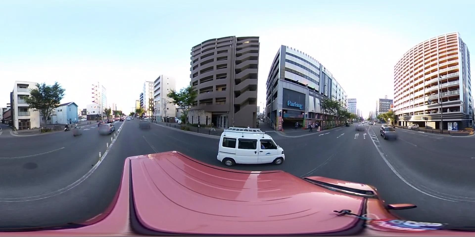 Street view near グランドベース天神, Fukuoka — © potaro67v (CC BY-SA · Mapillary)