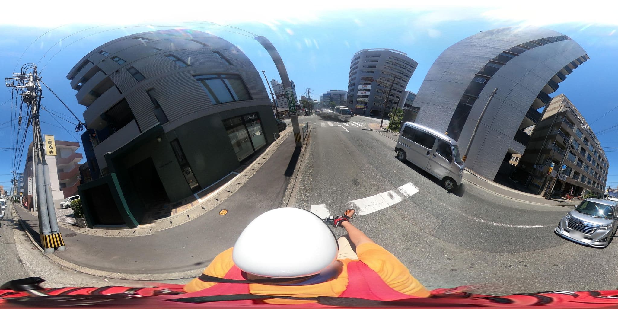 Street view near Sg Residence Inn Hakata, Fukuoka — © harimawood (CC BY-SA · Mapillary)