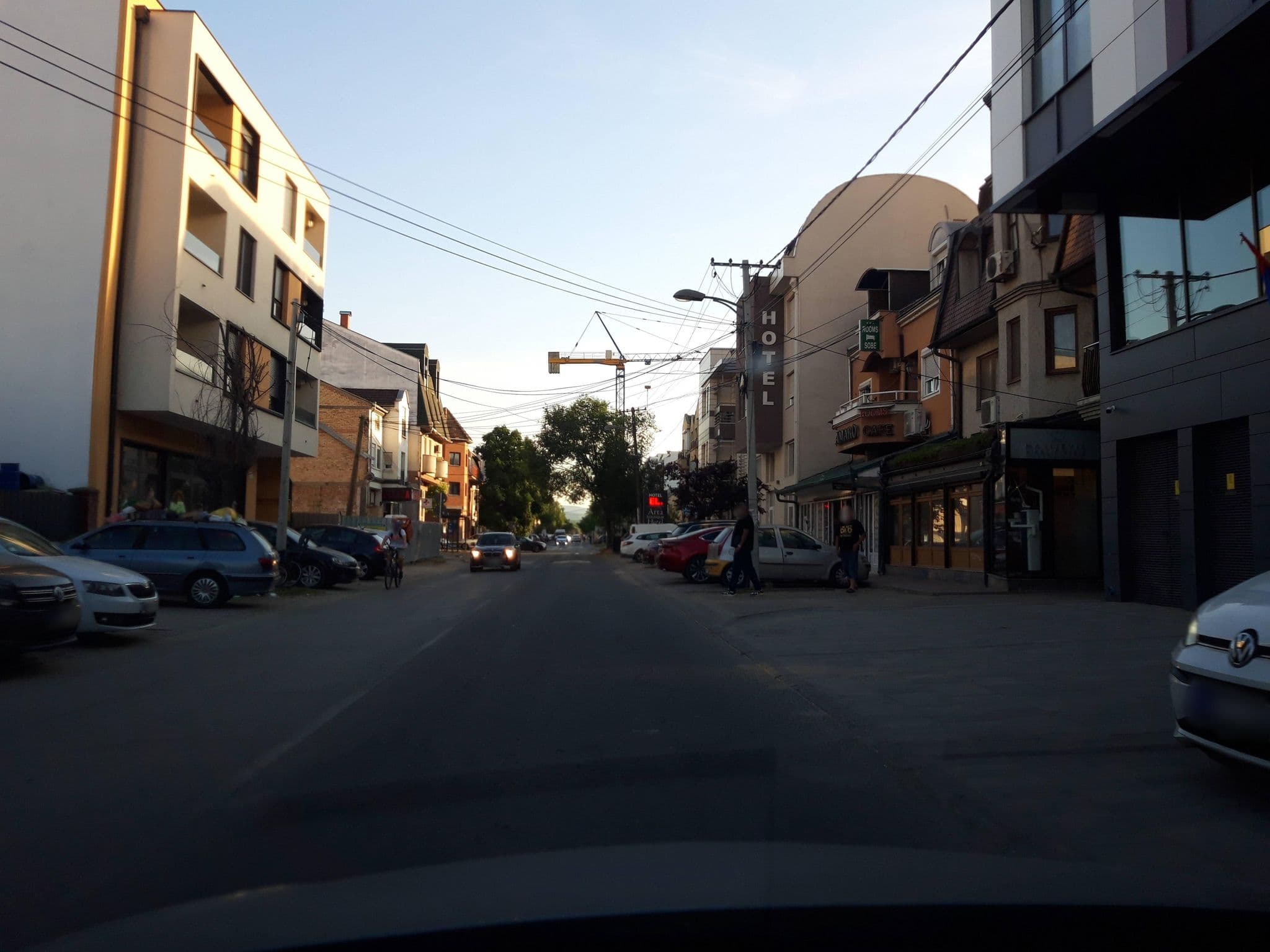 Street view near Amaro, Novi Sad — © fivewho (CC BY-SA · Mapillary)