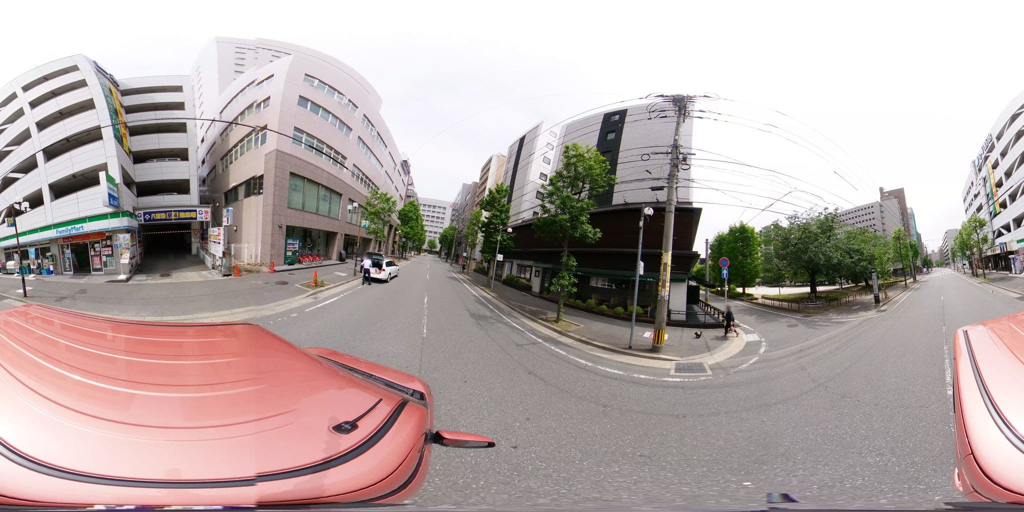 Street view near ホテルサンライン福岡博多駅前, Fukuoka — © potaro67v (CC BY-SA · Mapillary)