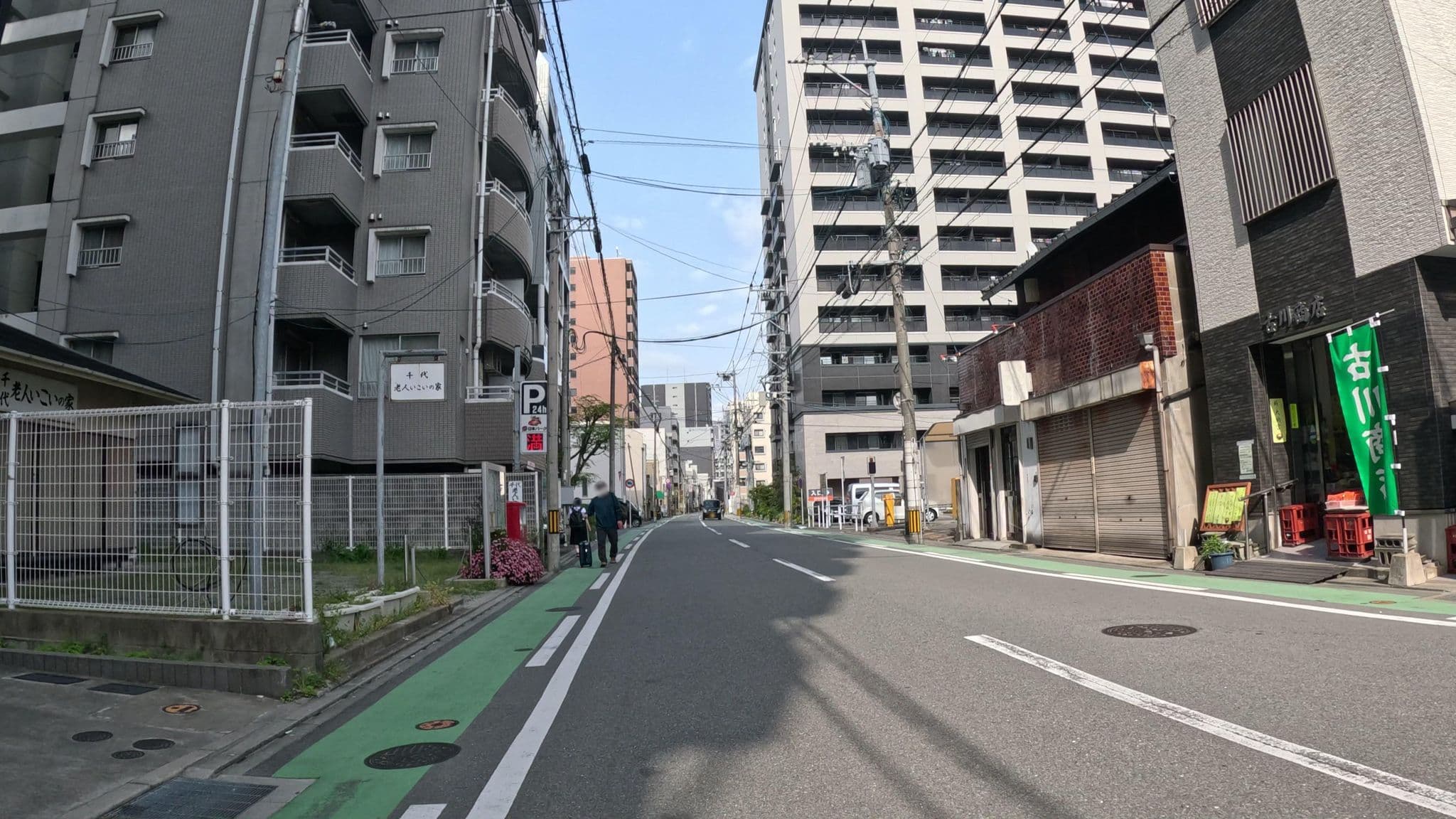 Street view near ぽんでゅ, Fukuoka — © alt9800 (CC BY-SA · Mapillary)