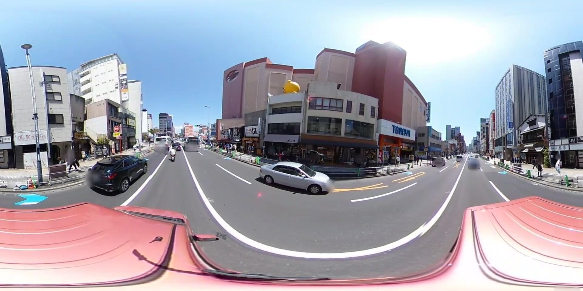 Street view near DEL style byダイワロイネットホテル 福岡西中洲, Fukuoka — © potaro67v (CC BY-SA · Mapillary)