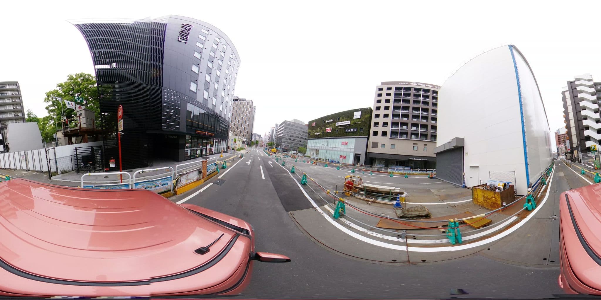 Street view near FP HOTELS FUKUOKA-HAKATA CANAL CITY, Fukuoka — © potaro67v (CC BY-SA · Mapillary)