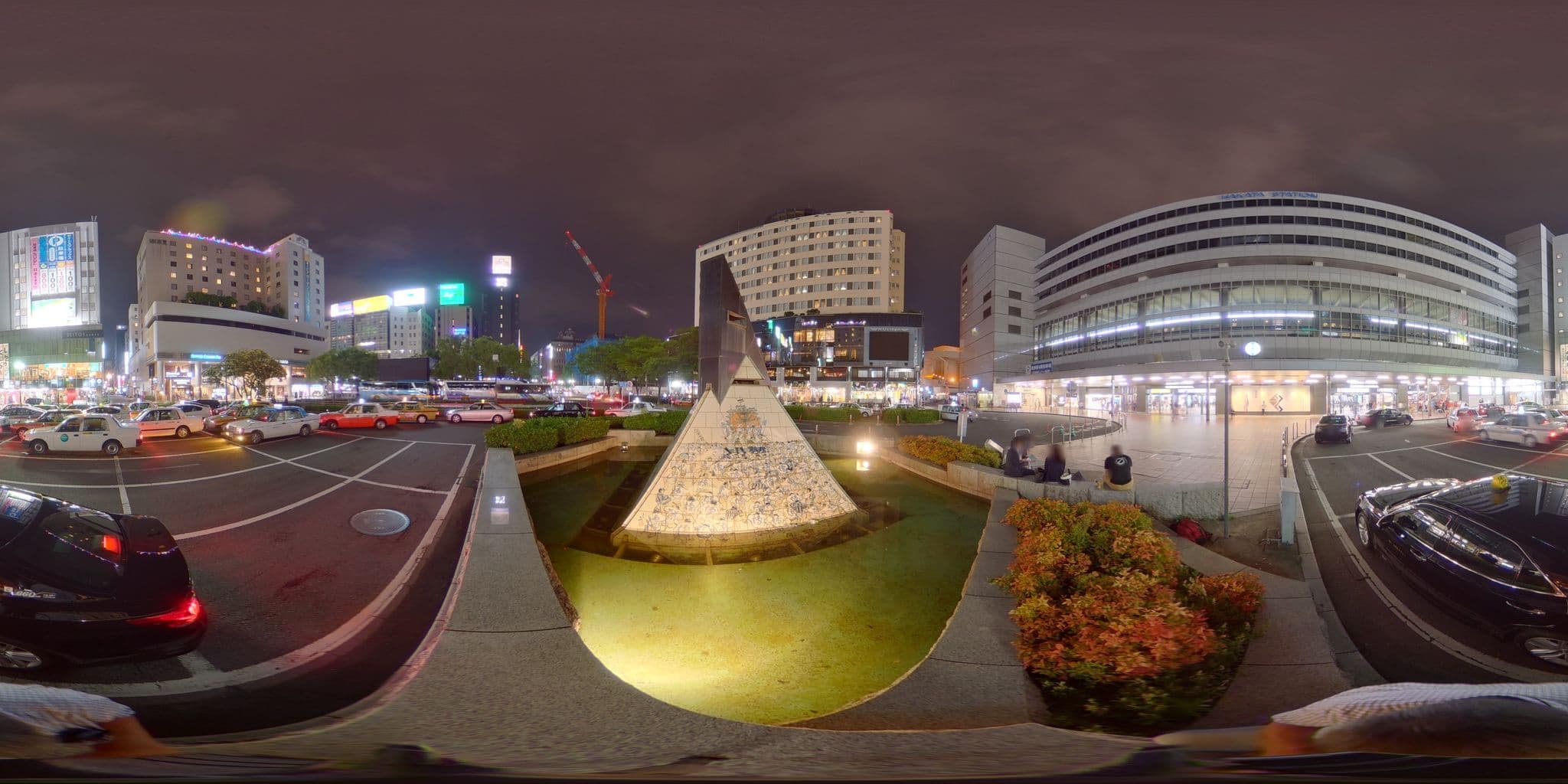 Street view near cliocity hakata, Fukuoka — © potaro67v (CC BY-SA · Mapillary)