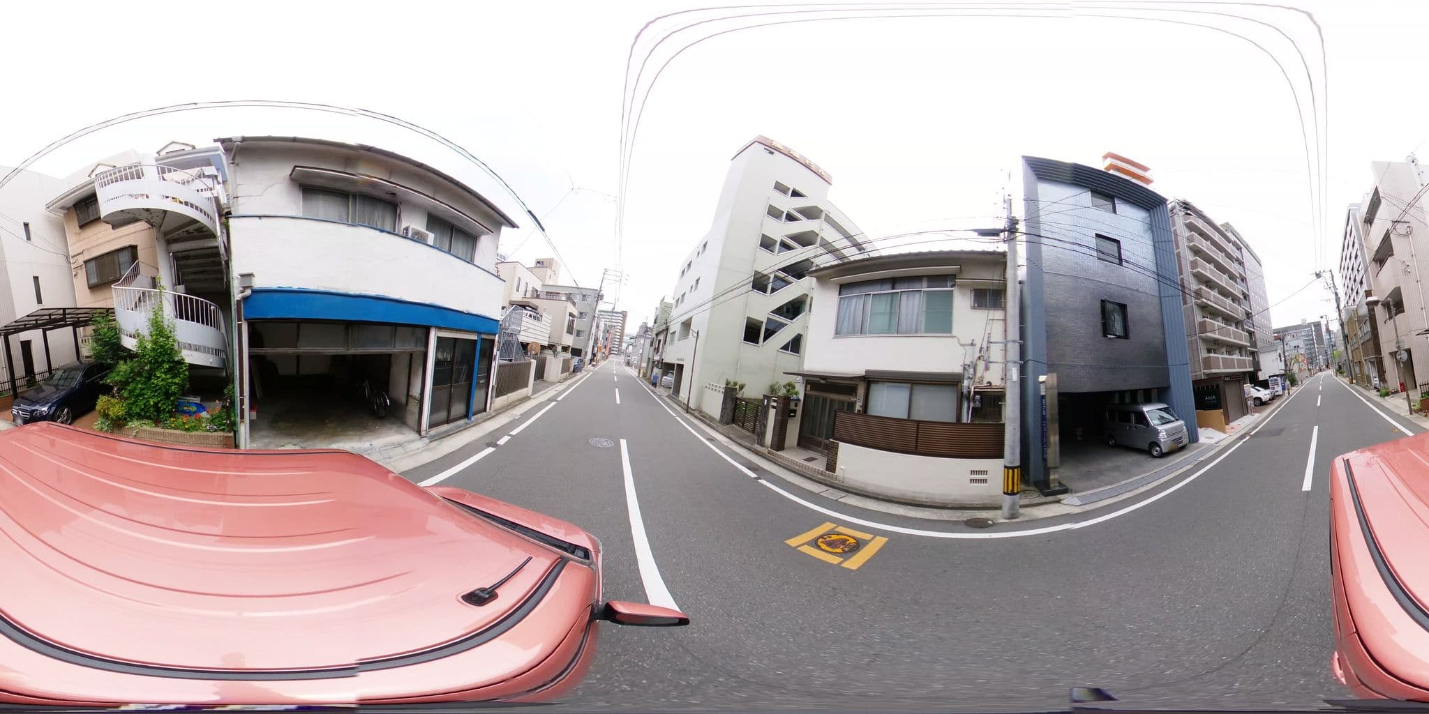 Street view near Hotel Fu-Rin, Fukuoka — © potaro67v (CC BY-SA · Mapillary)