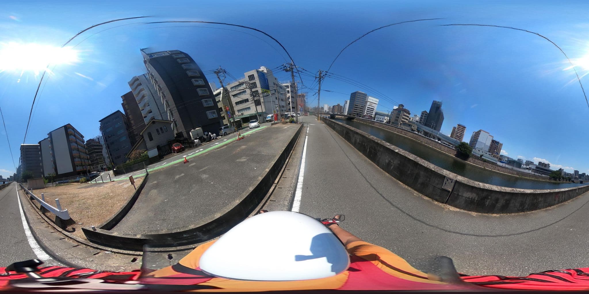 Street view near Smart Hotel Hakata, Fukuoka — © harimawood (CC BY-SA · Mapillary)