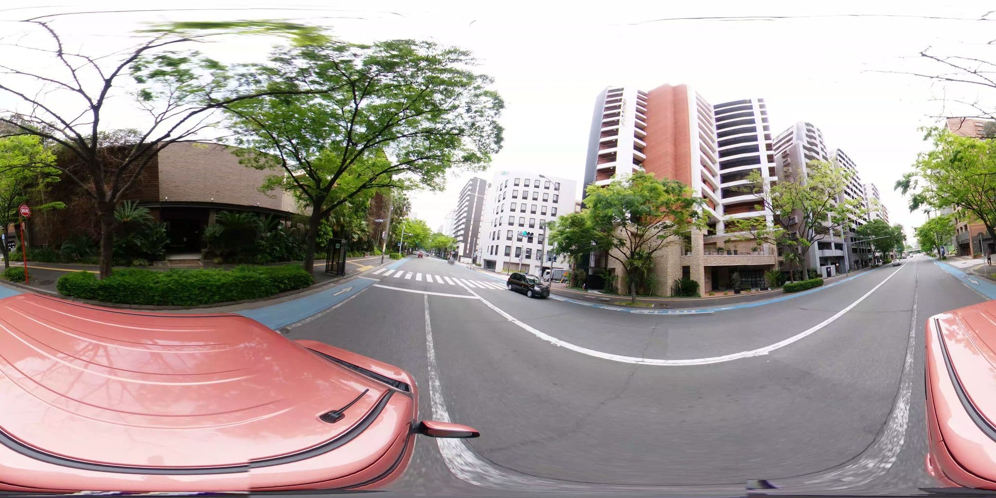 Street view near ウィズザスタイルフクオカ, Fukuoka — © potaro67v (CC BY-SA · Mapillary)