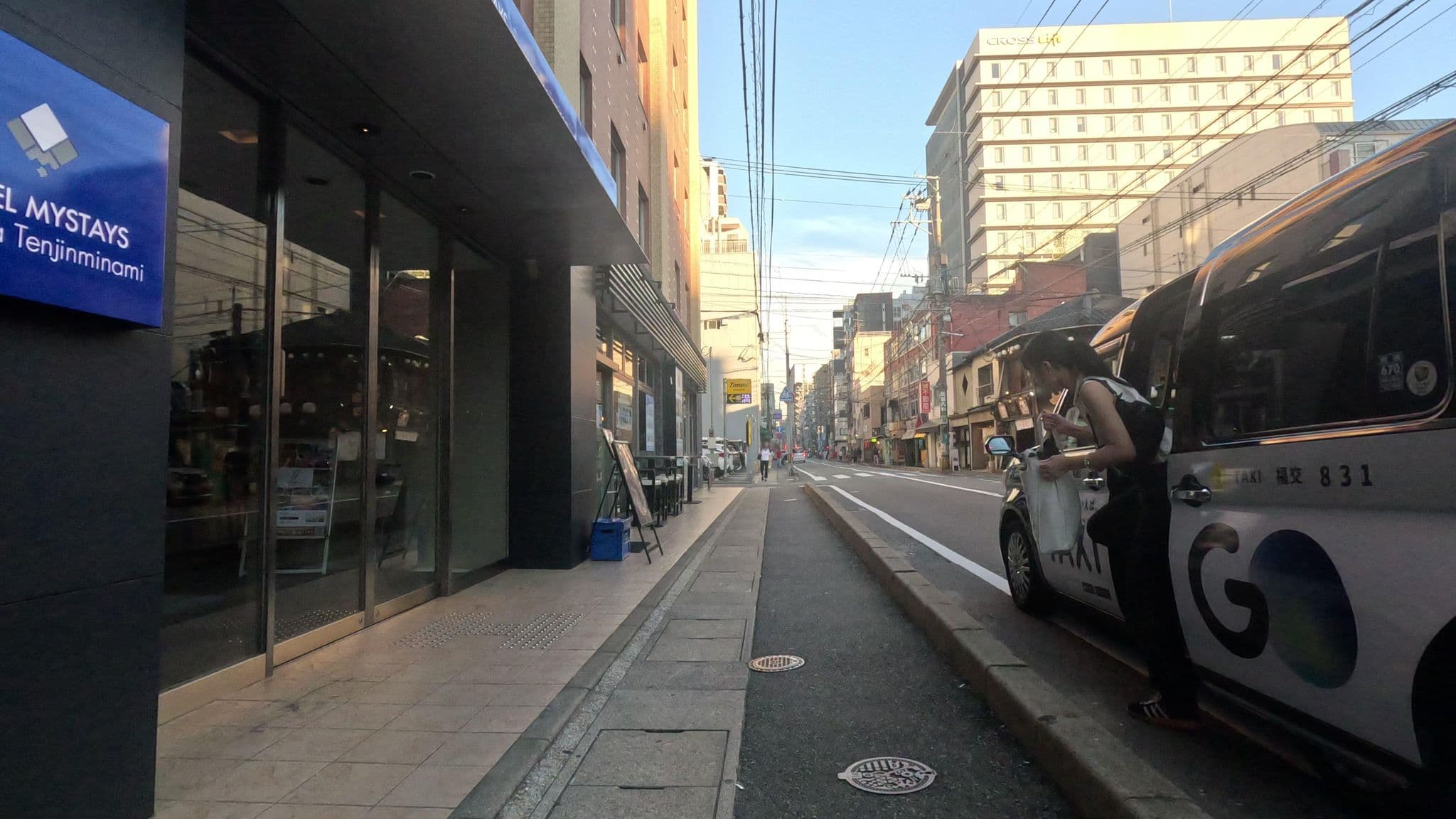 Street view near ホテルマイステイズ福岡天神南, Fukuoka — © alt9800 (CC BY-SA · Mapillary)